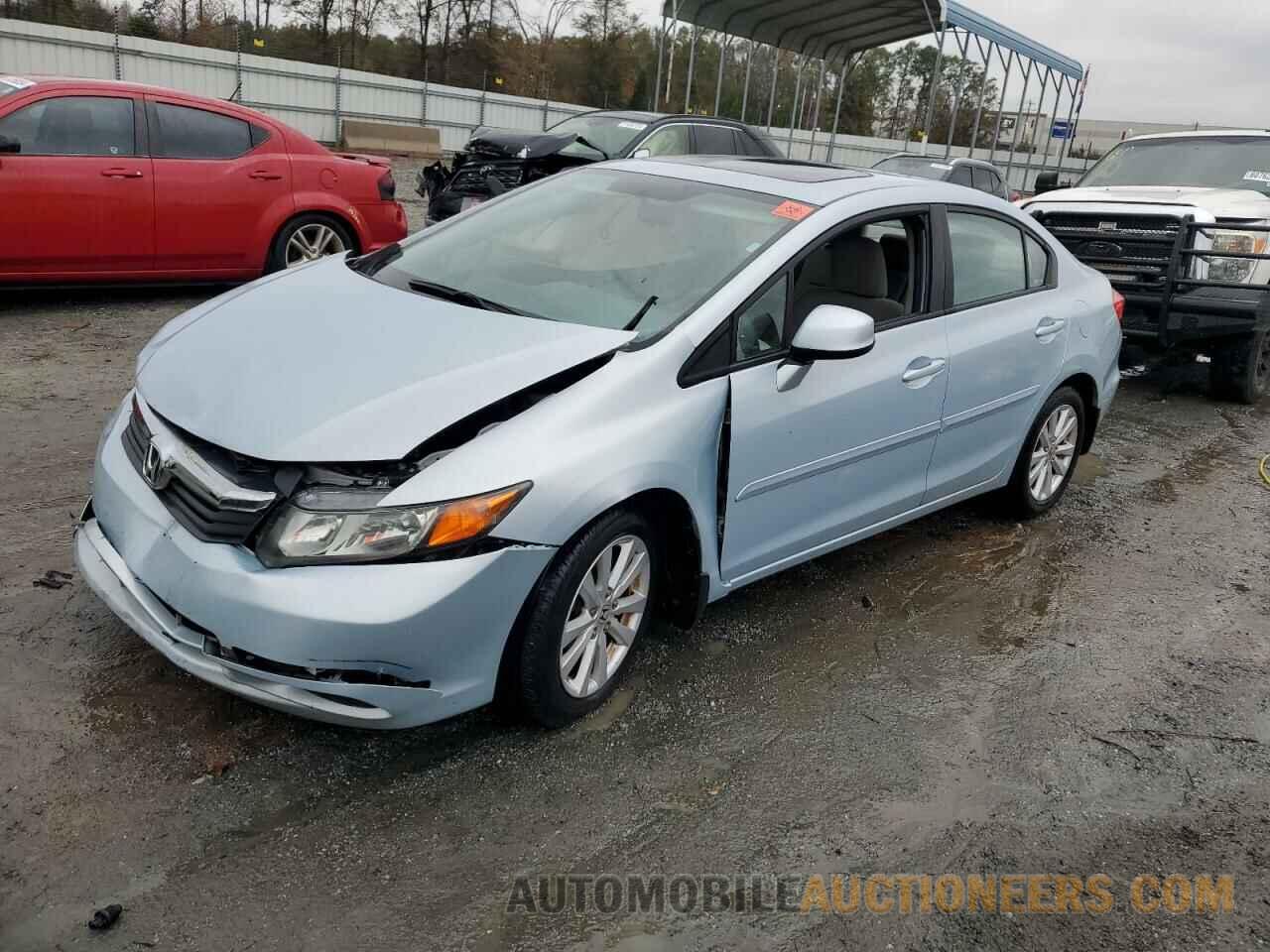 2HGFB2F84CH596891 HONDA CIVIC 2012