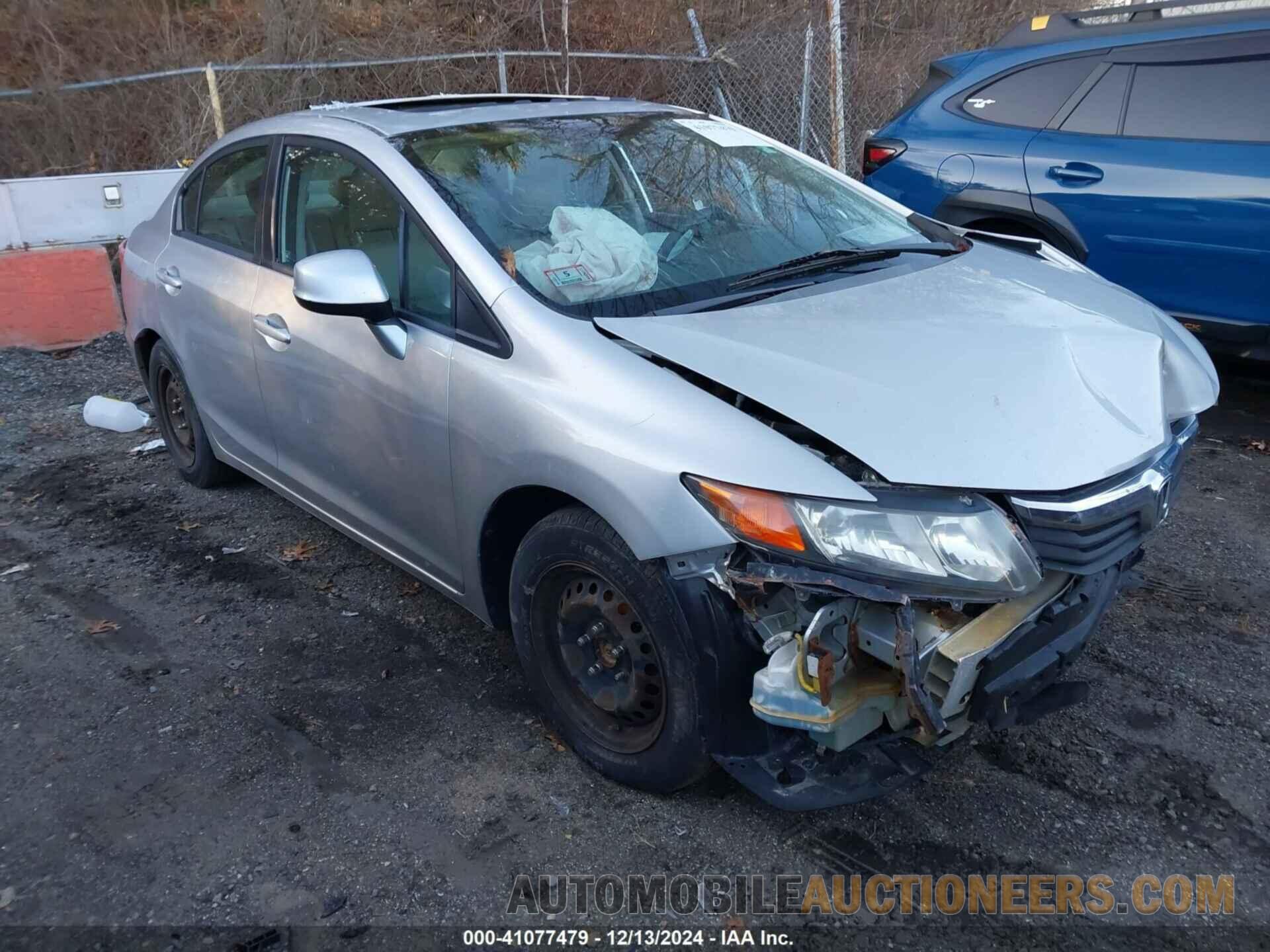 2HGFB2F86CH312306 HONDA CIVIC 2012