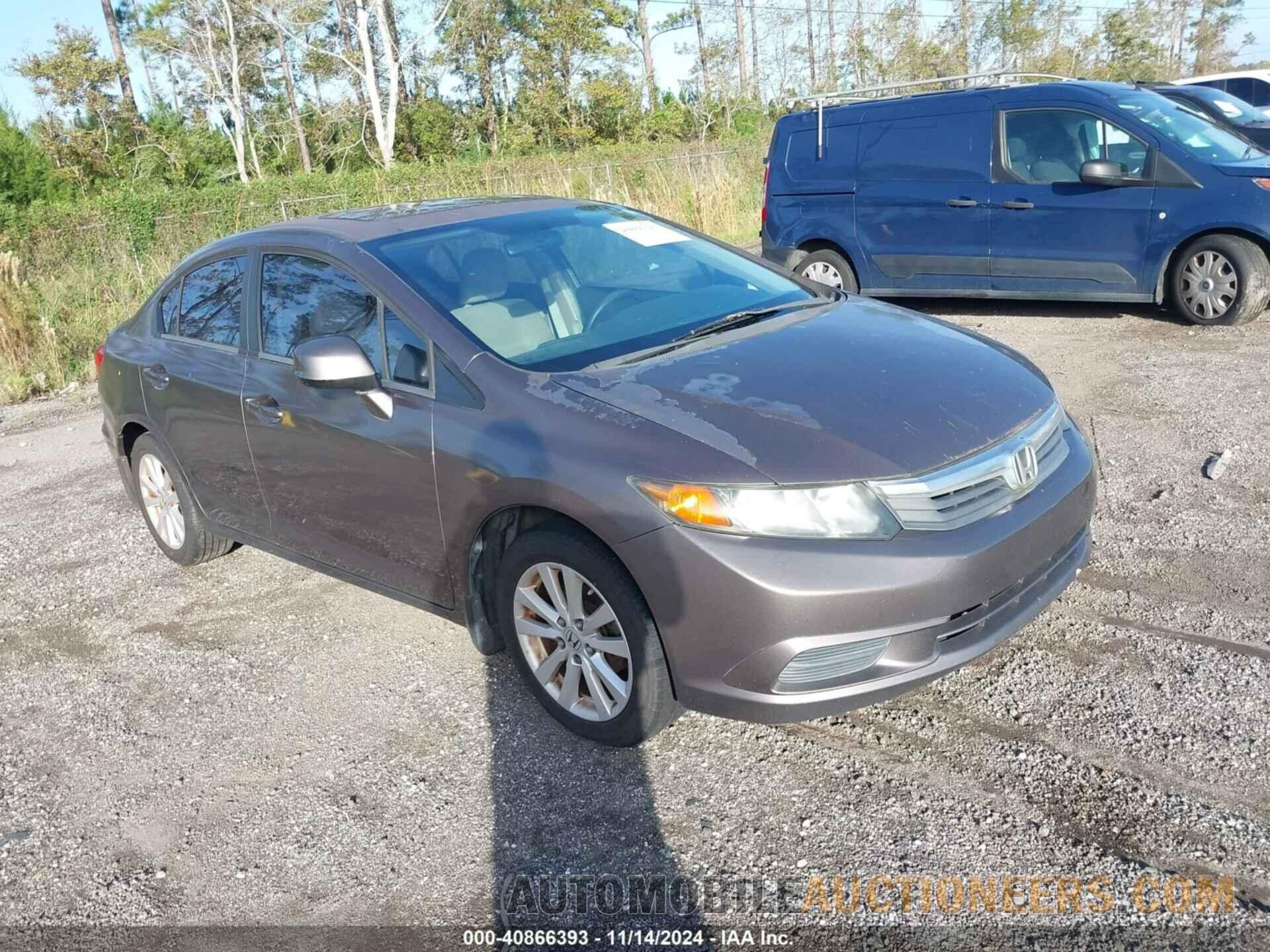 2HGFB2F86CH534926 HONDA CIVIC 2012