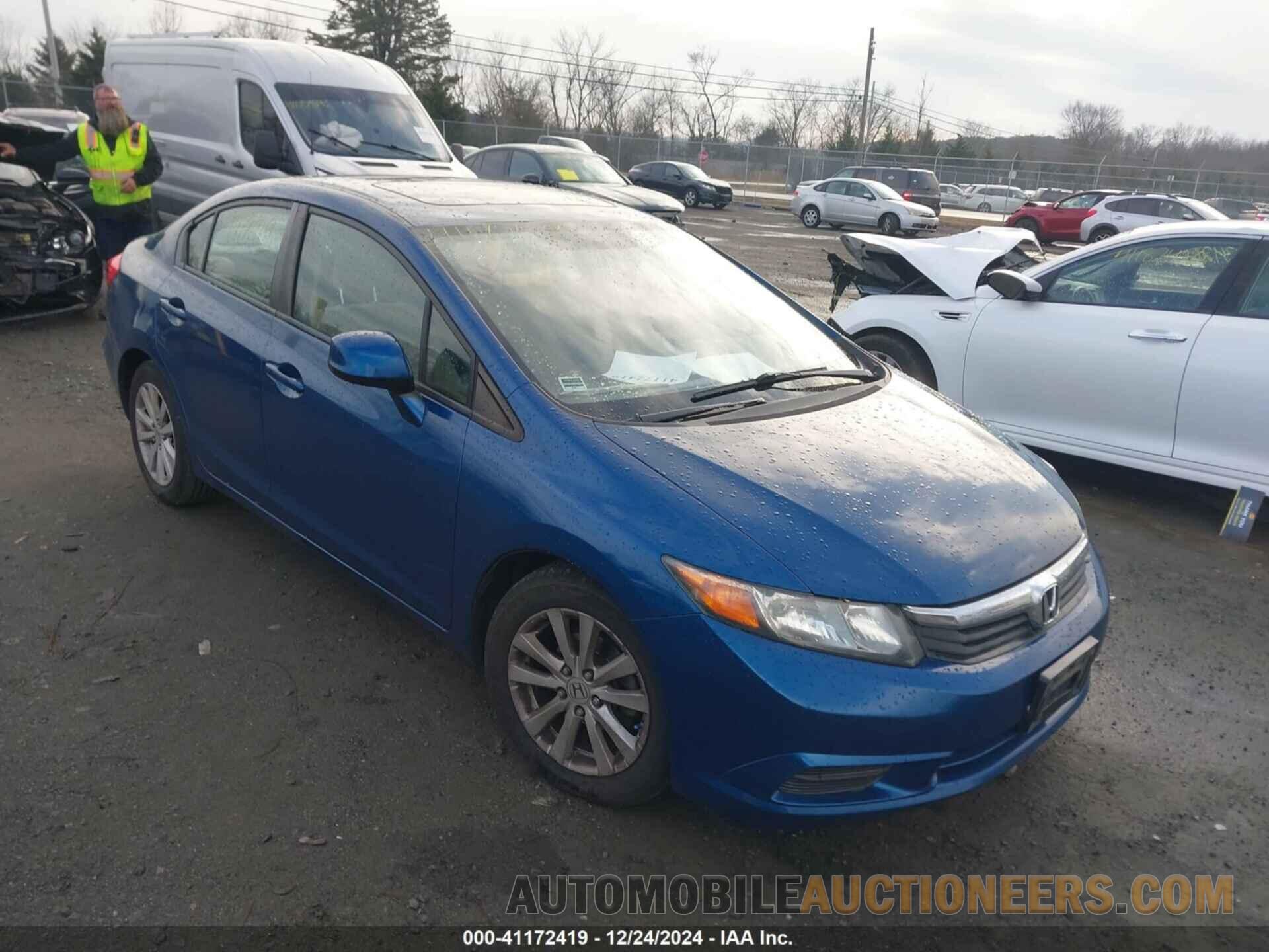 2HGFB2F87CH546583 HONDA CIVIC 2012