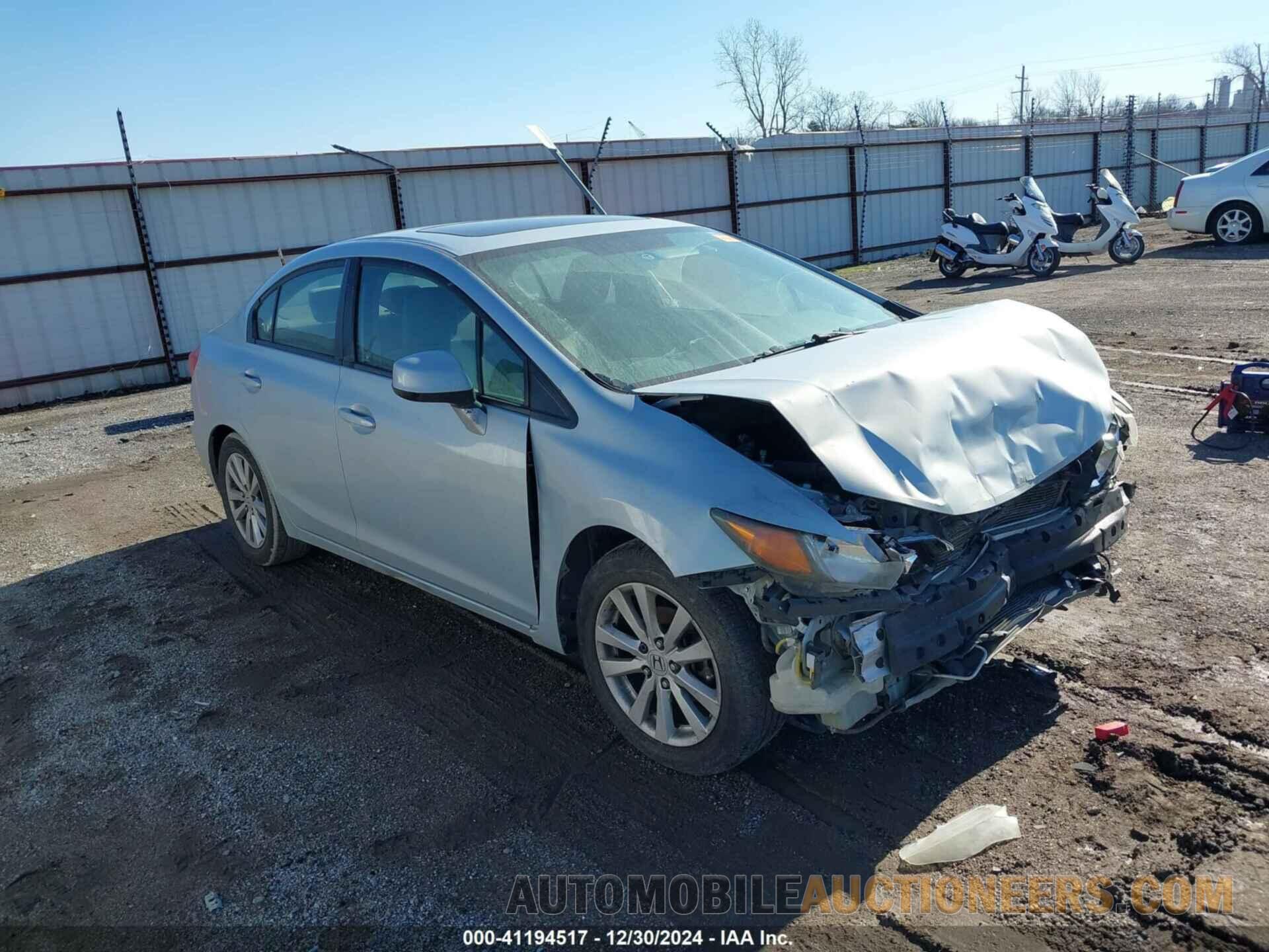 2HGFB2F88CH546074 HONDA CIVIC 2012