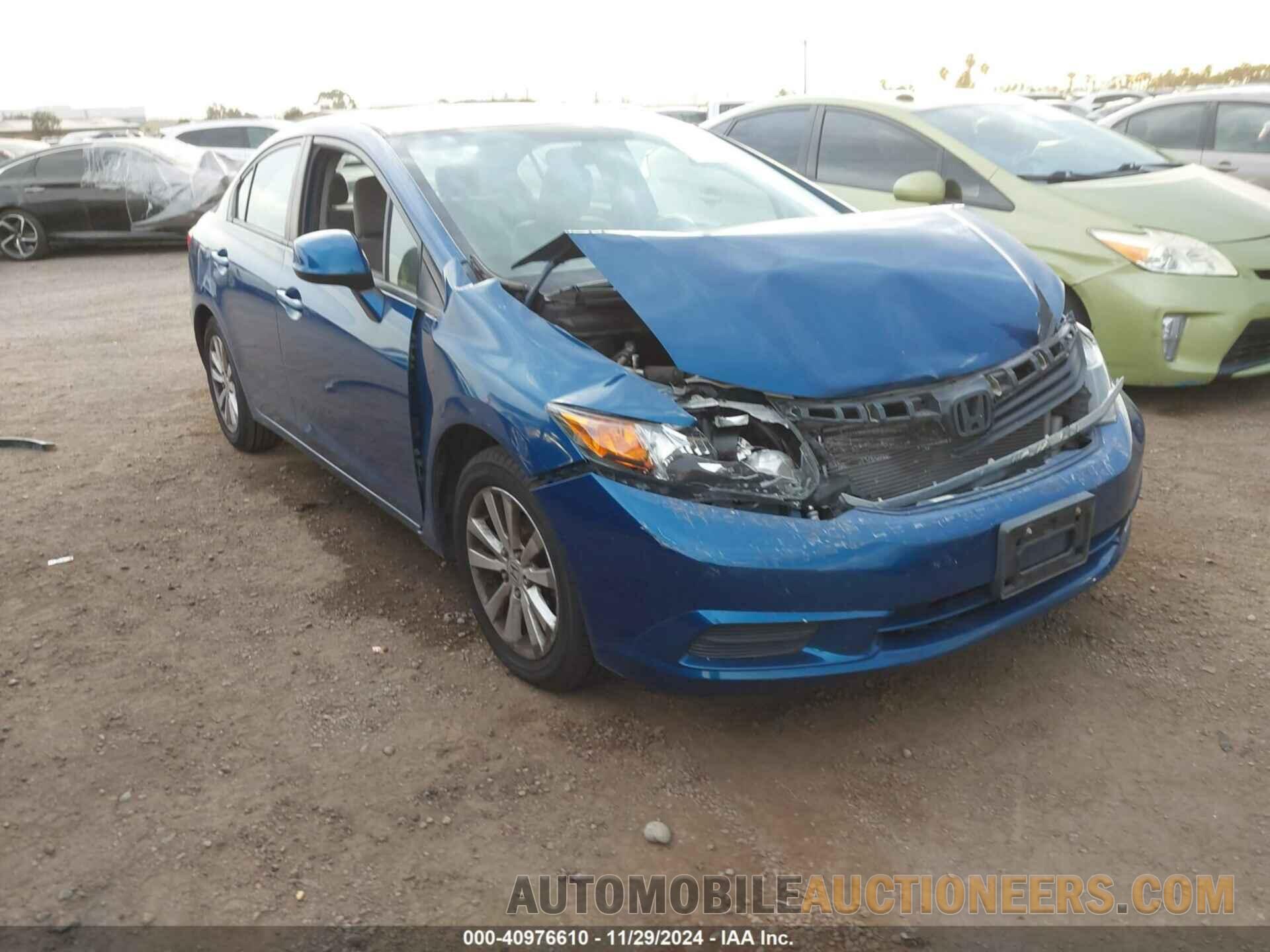 2HGFB2F89CH544866 HONDA CIVIC 2012