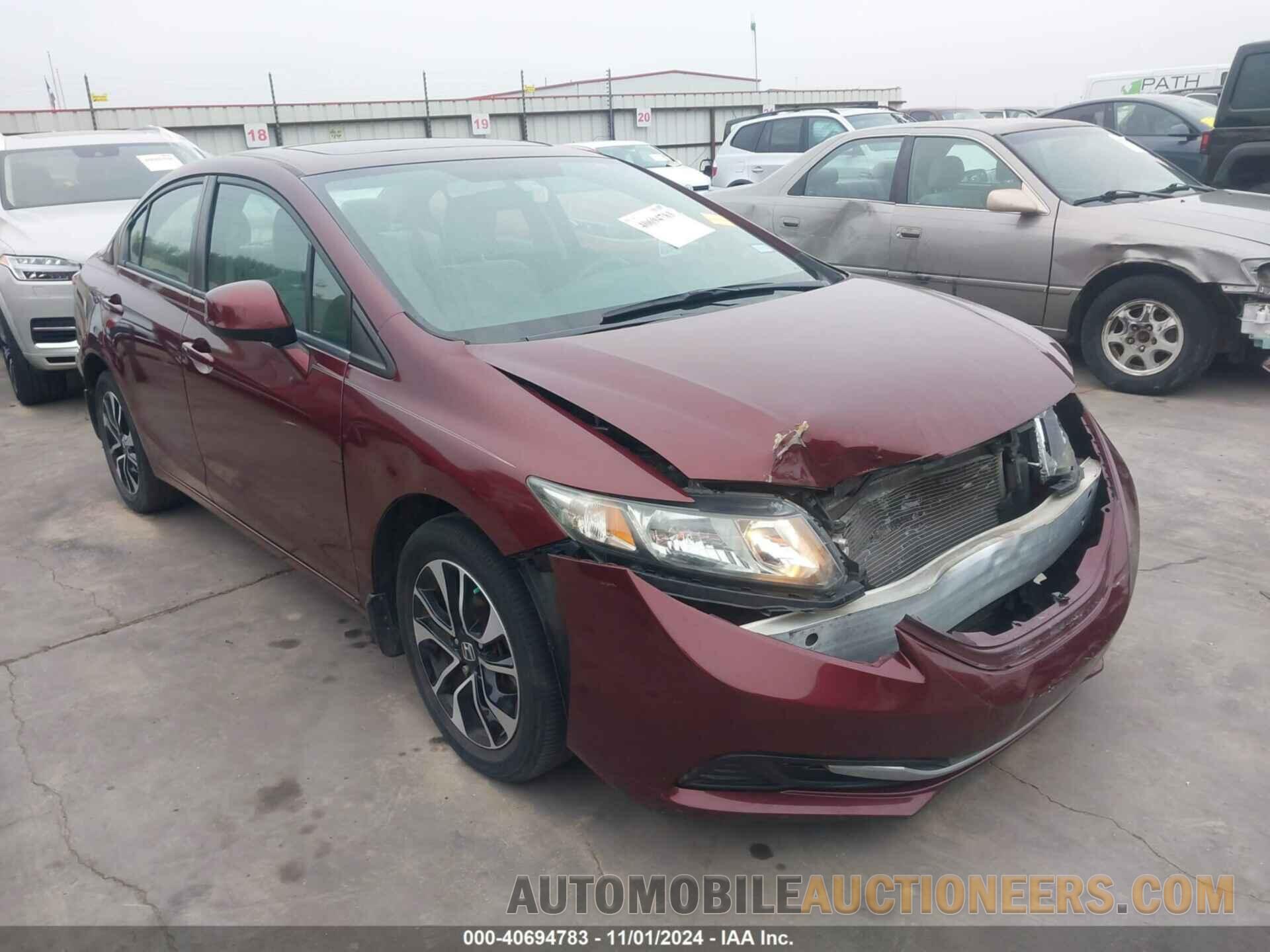 2HGFB2F89DH527647 HONDA CIVIC 2013