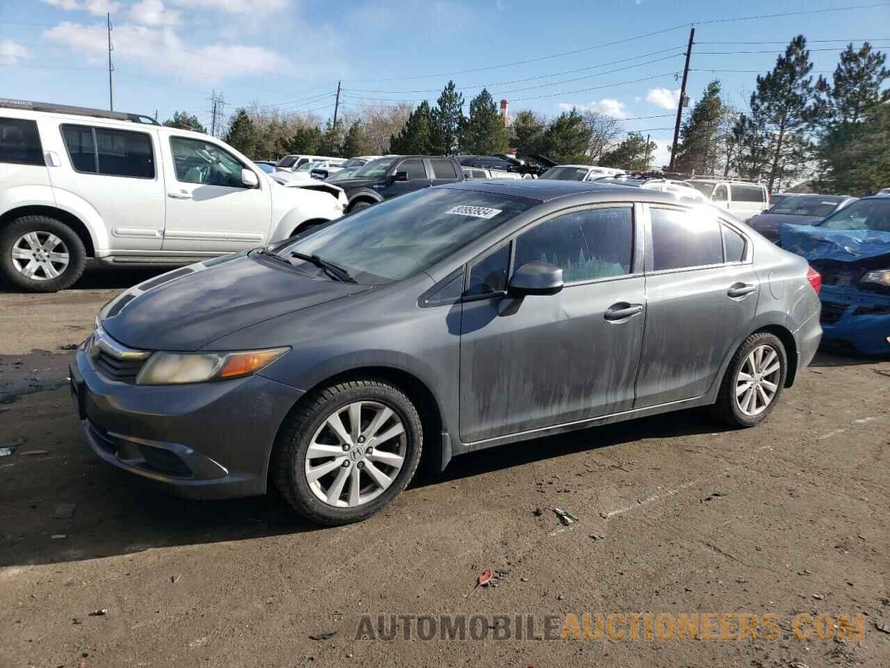 2HGFB2F8XCH307724 HONDA CIVIC 2012