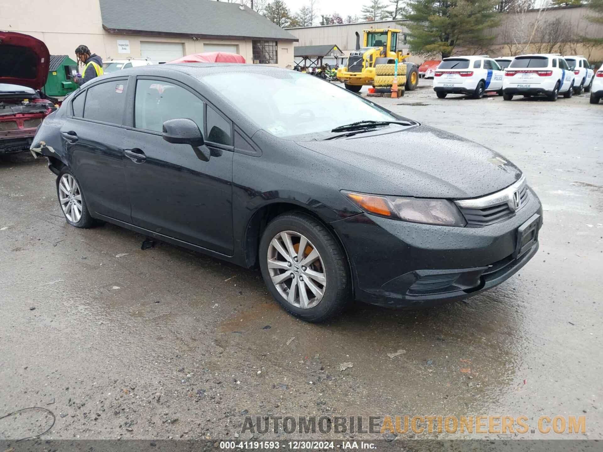 2HGFB2F8XCH517093 HONDA CIVIC 2012