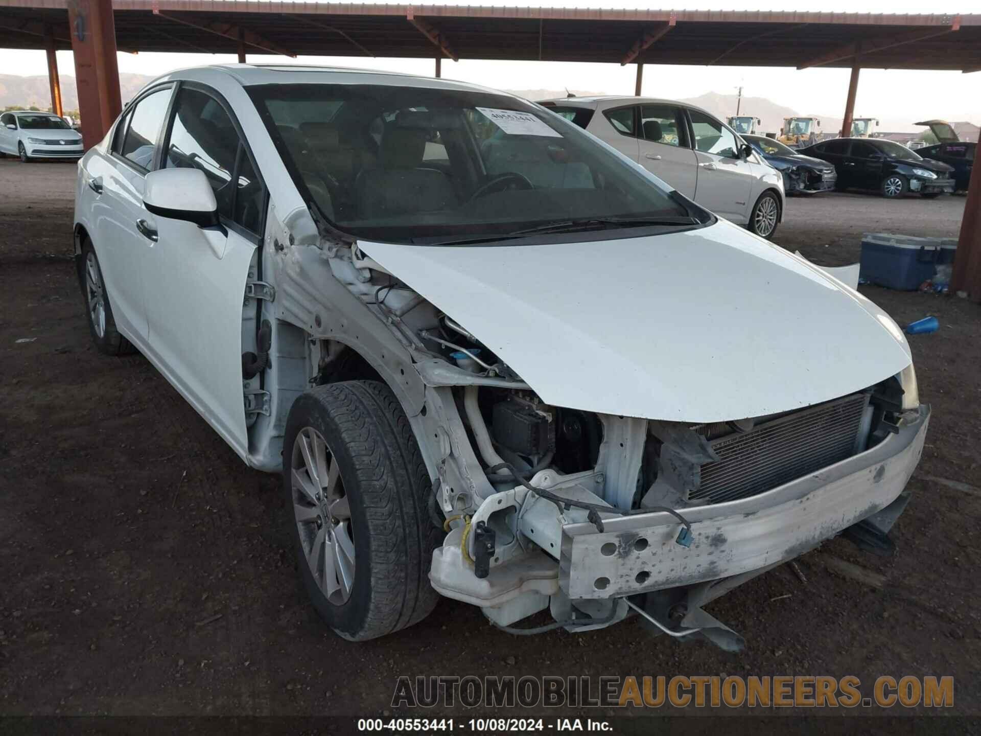 2HGFB2F90CH307921 HONDA CIVIC 2012