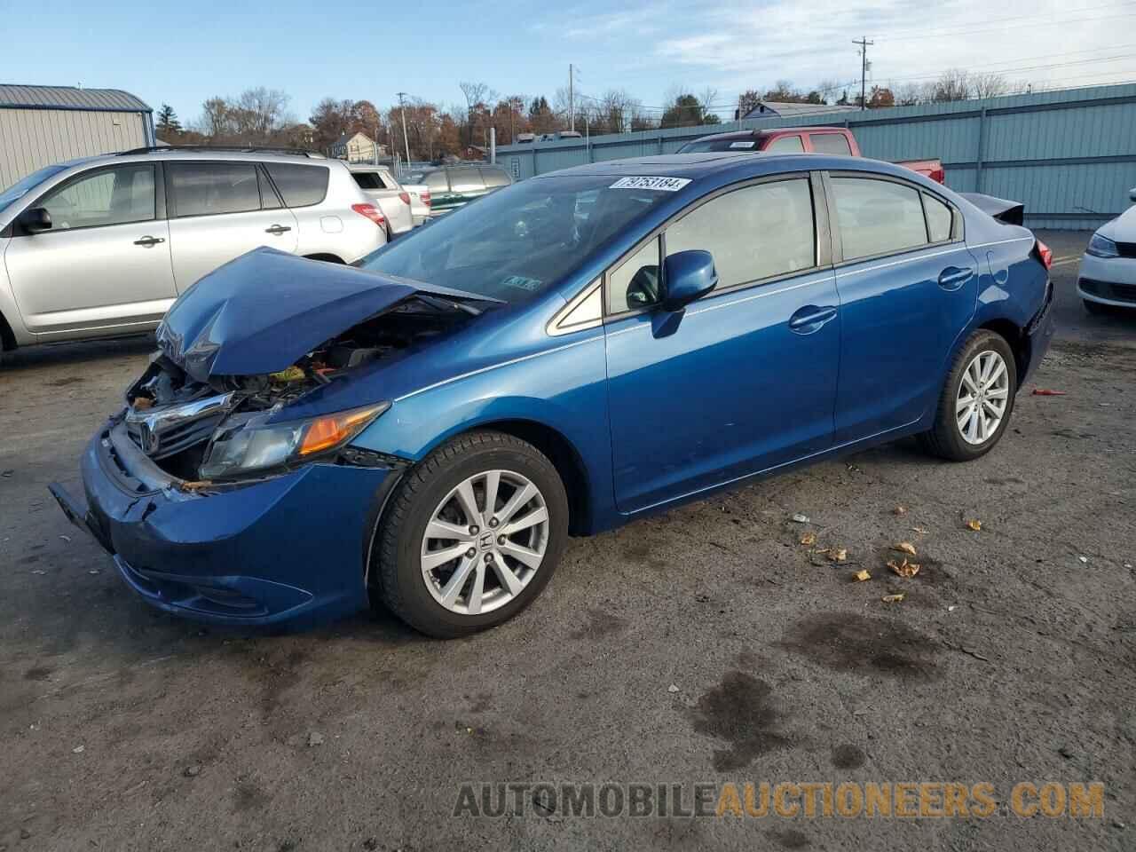 2HGFB2F90CH554839 HONDA CIVIC 2012