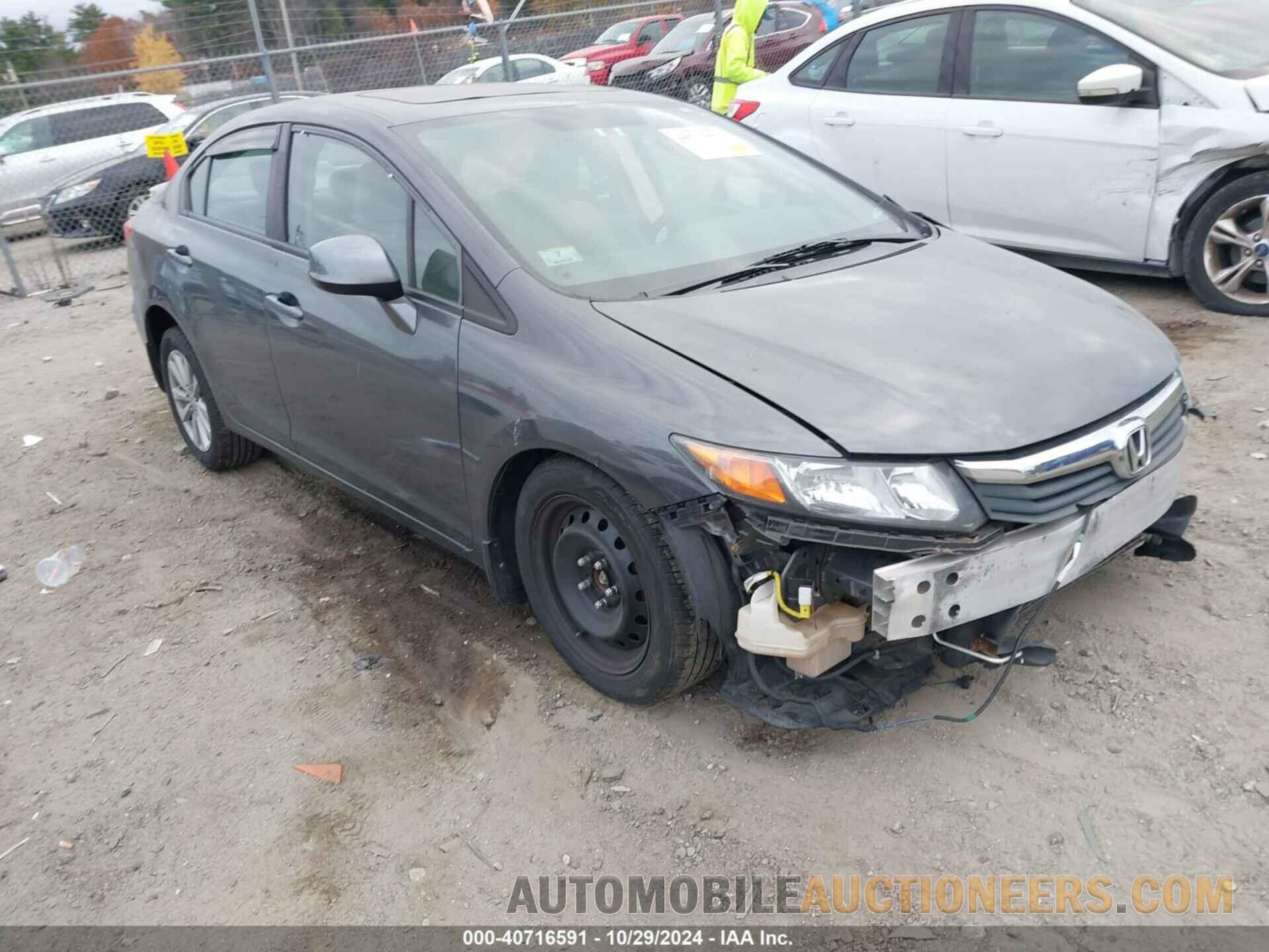 2HGFB2F91CH596131 HONDA CIVIC 2012