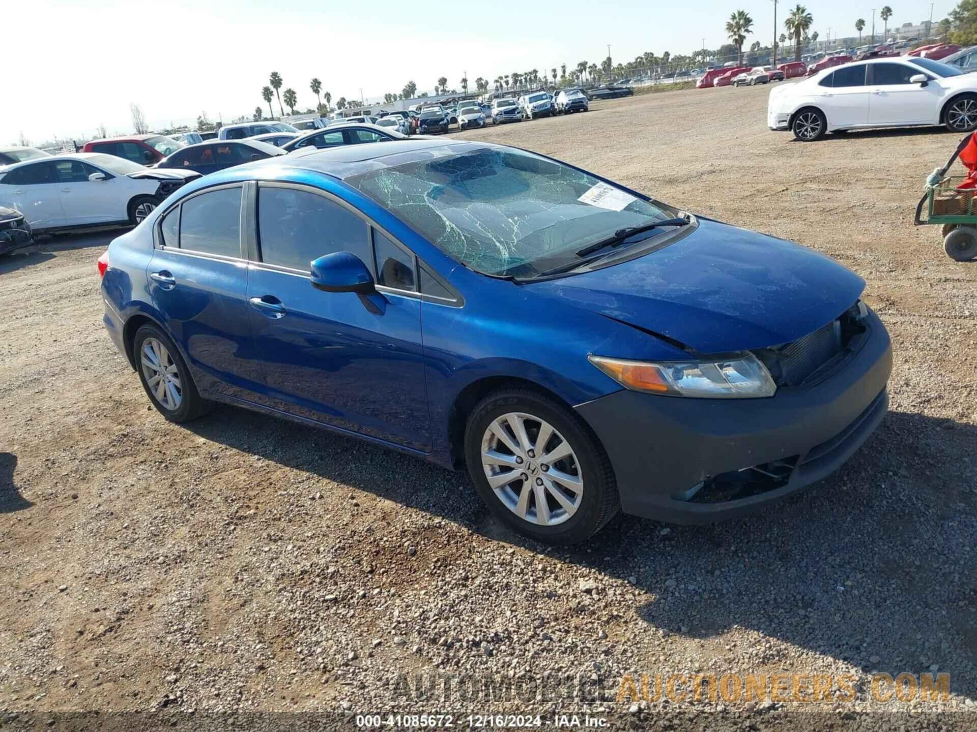 2HGFB2F93CH505067 HONDA CIVIC 2012