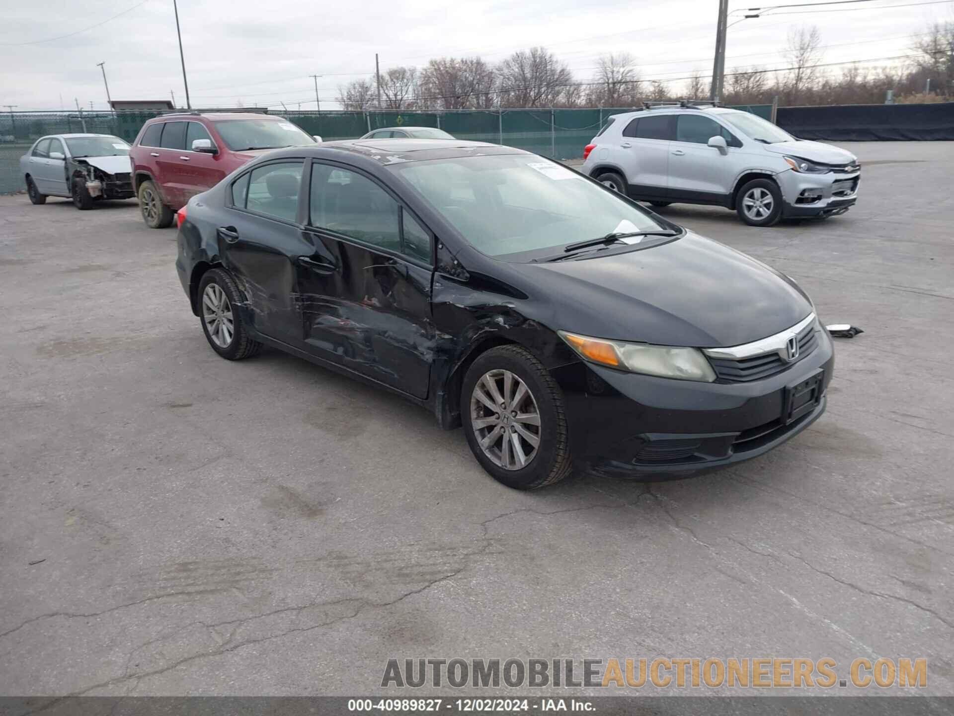 2HGFB2F94CH508303 HONDA CIVIC 2012