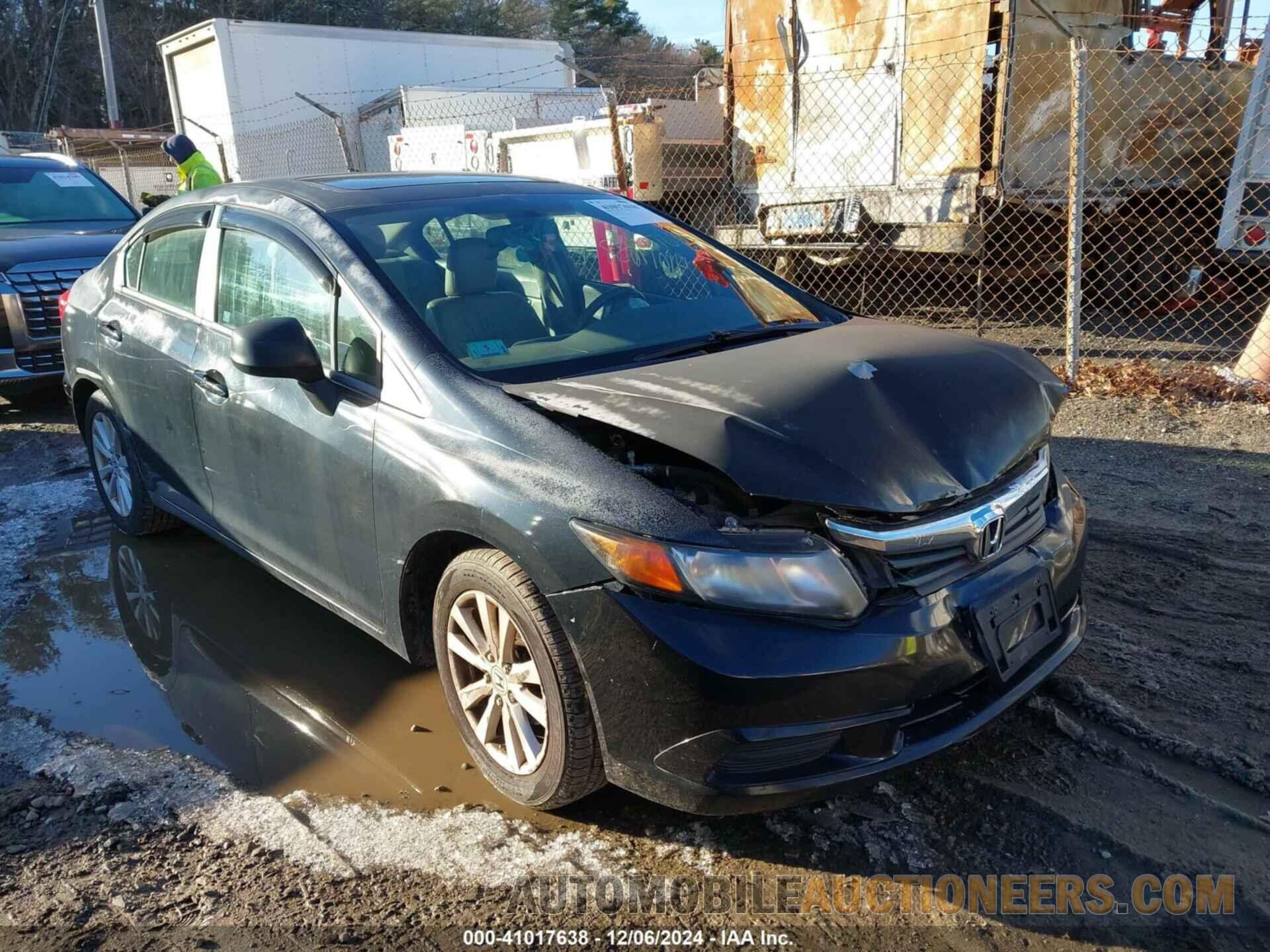 2HGFB2F96CH530609 HONDA CIVIC 2012