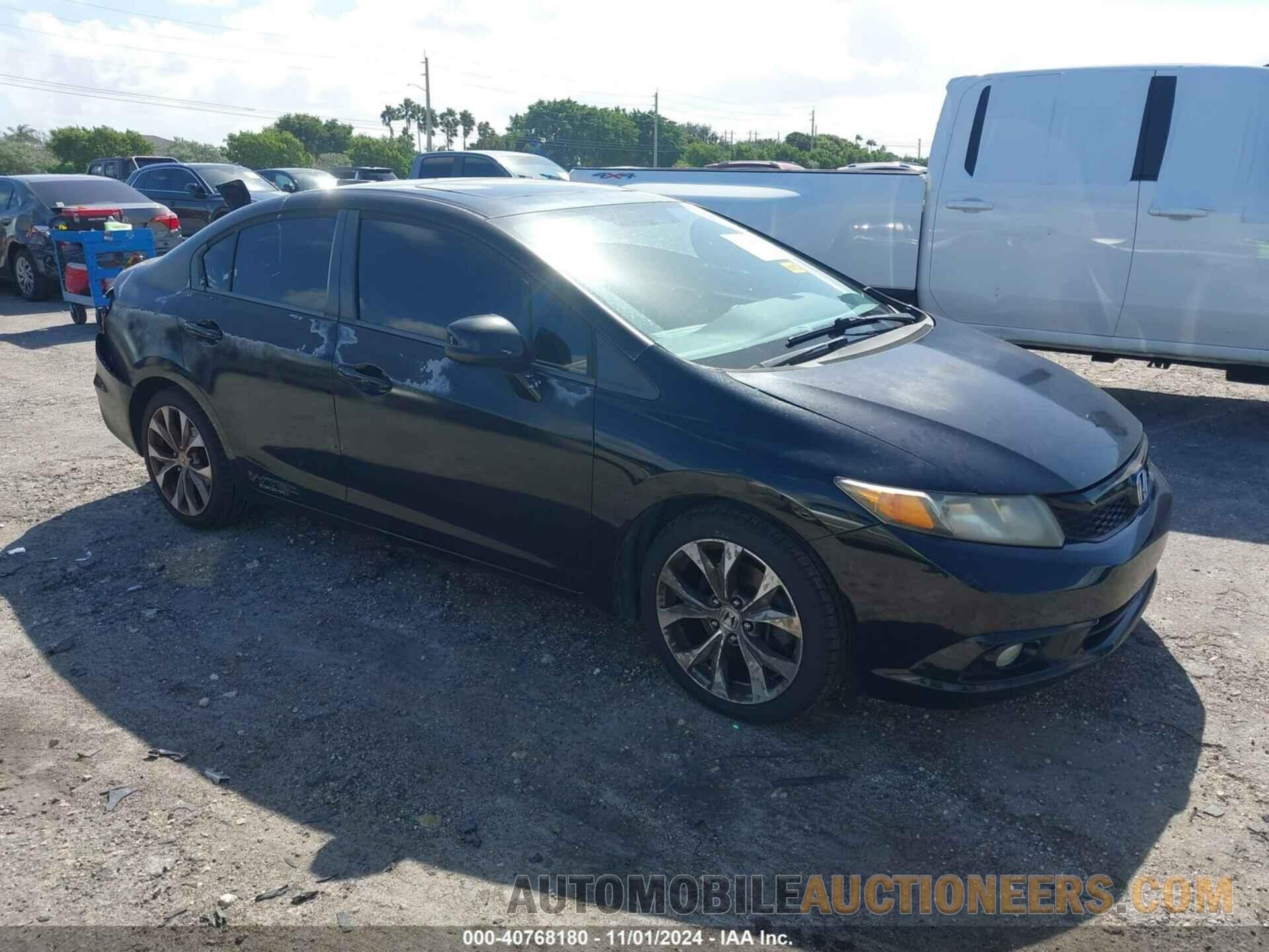 2HGFB6E52CH702611 HONDA CIVIC 2012