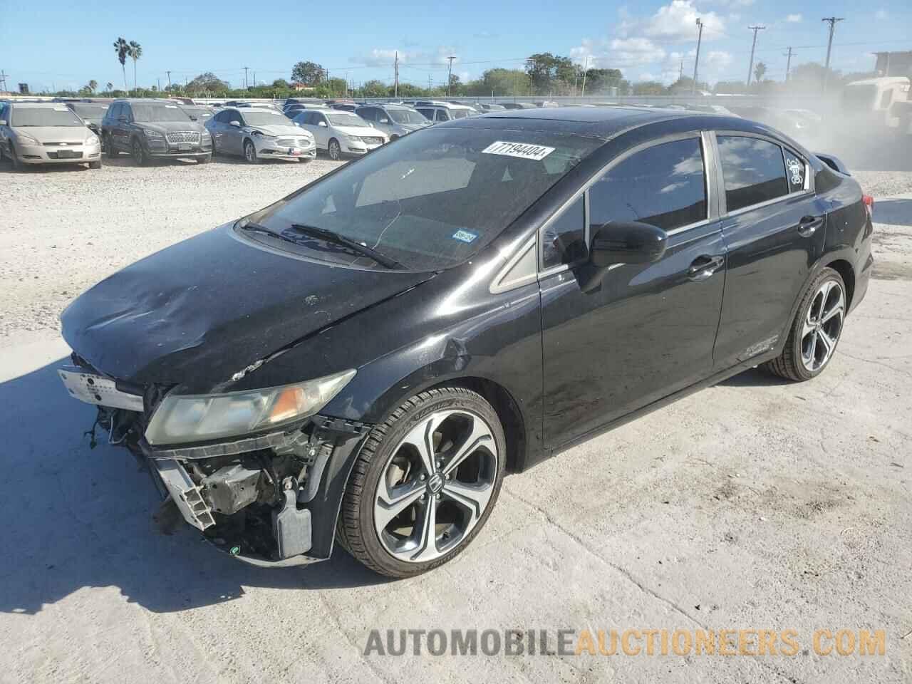 2HGFB6E54FH710407 HONDA CIVIC 2015