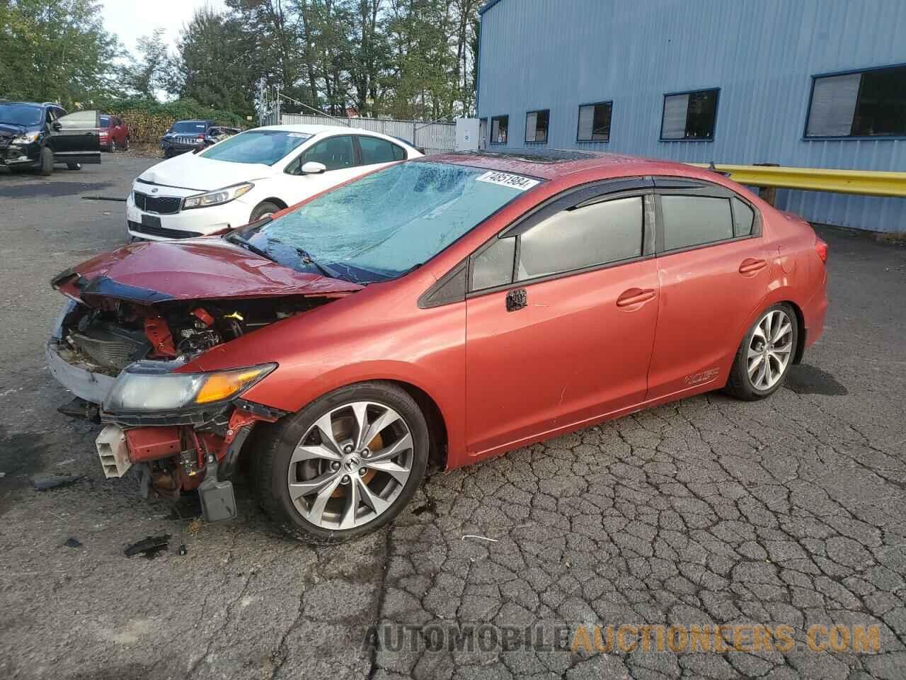 2HGFB6E55CH705521 HONDA CIVIC 2012