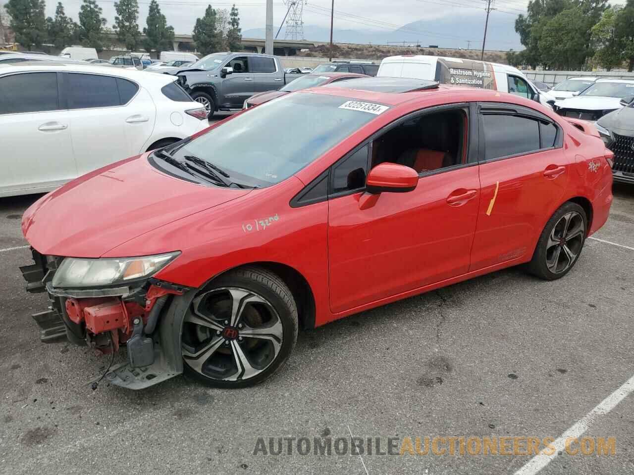 2HGFB6E58FH700740 HONDA CIVIC 2015