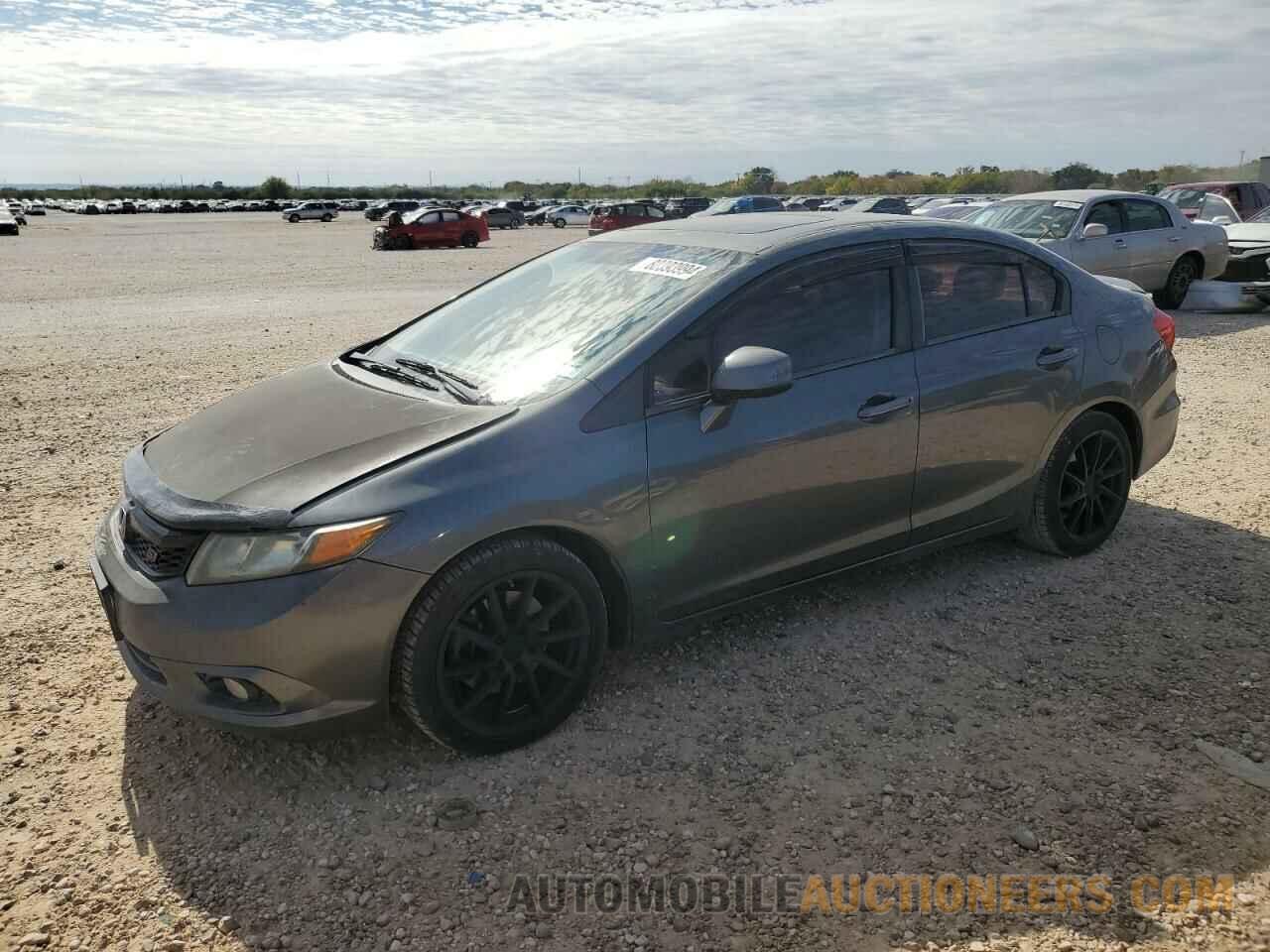 2HGFB6E59CH700418 HONDA CIVIC 2012