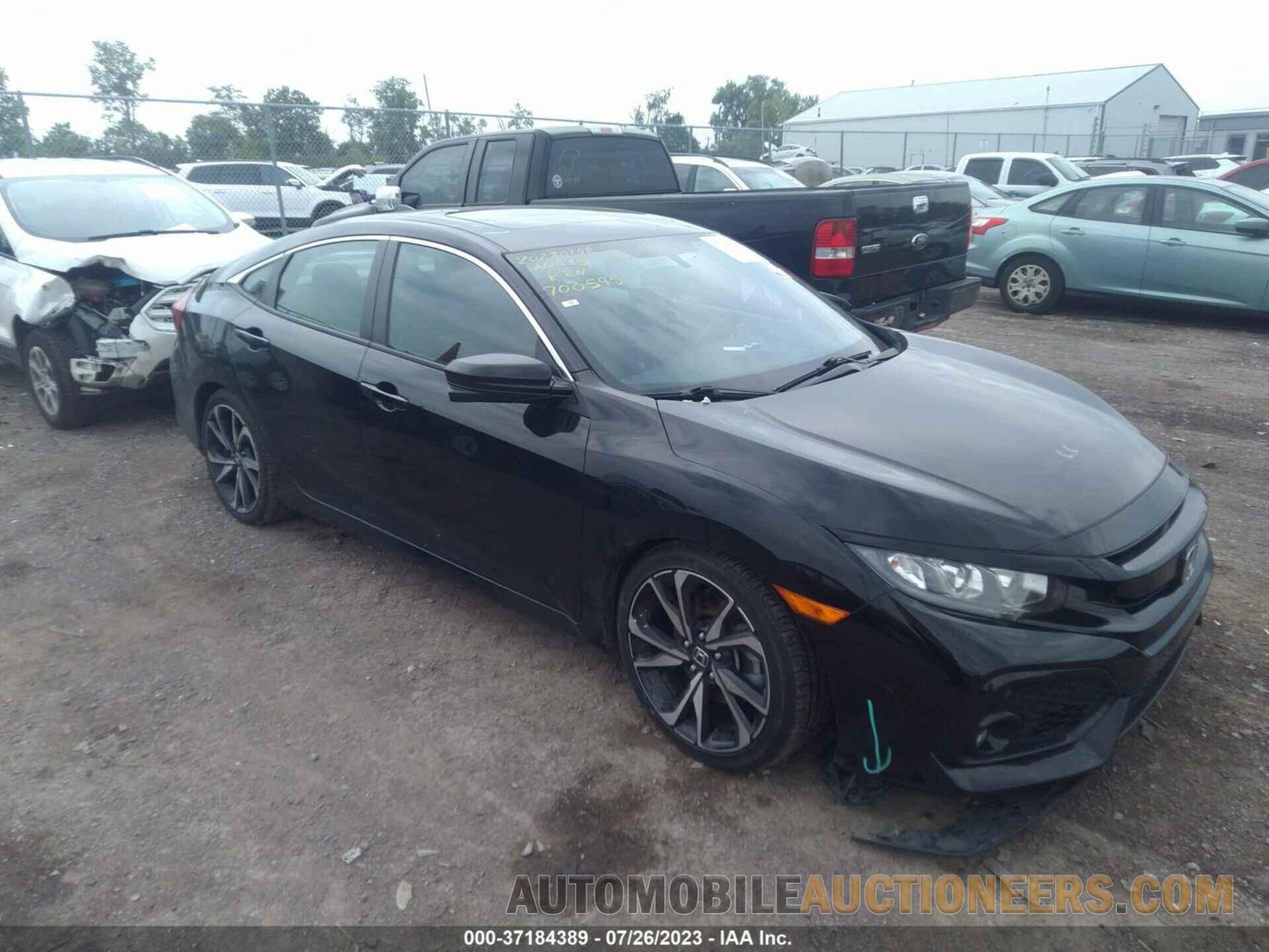 2HGFC1E50KH700595 HONDA CIVIC SI SEDAN 2019