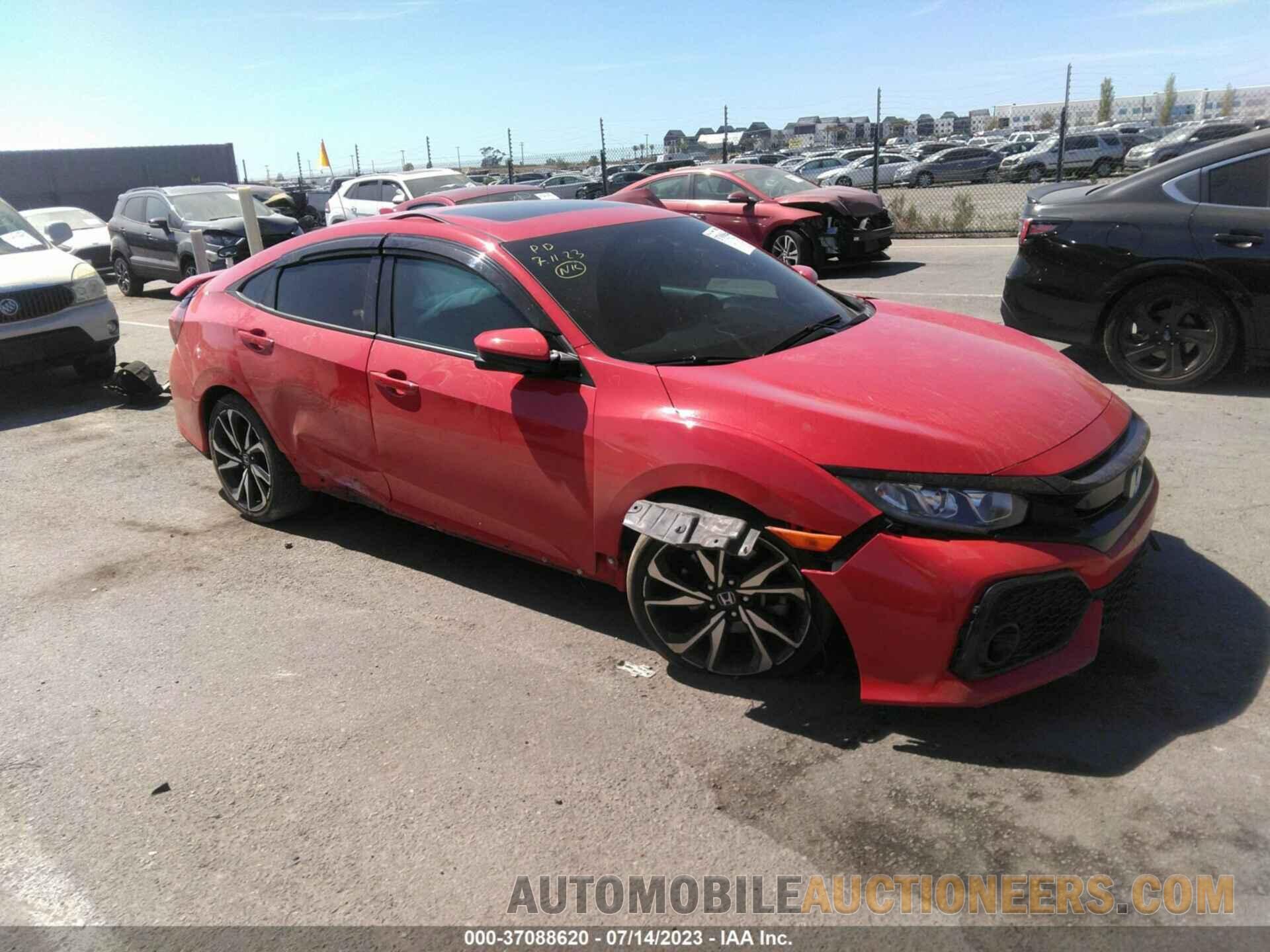 2HGFC1E50KH701097 HONDA CIVIC SI SEDAN 2019