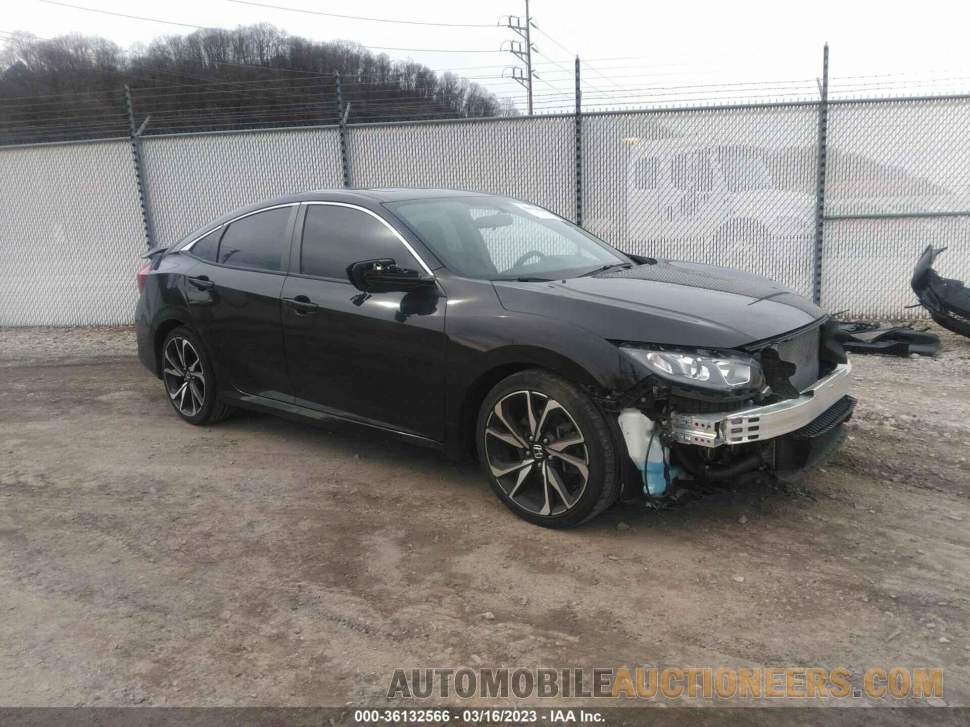 2HGFC1E50KH706140 HONDA CIVIC SI SEDAN 2019