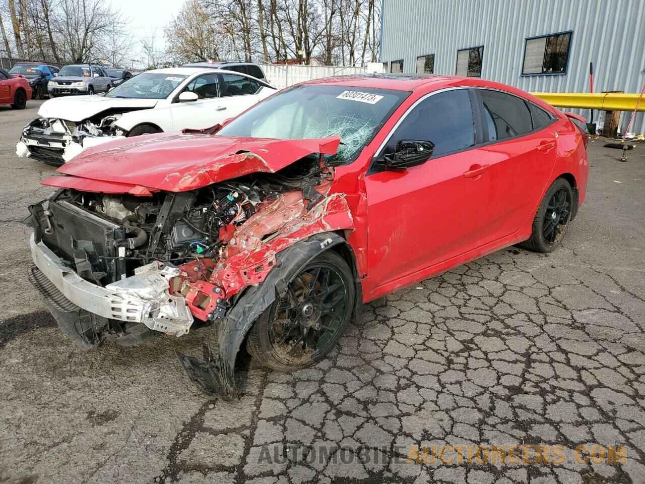 2HGFC1E51JH700457 HONDA CIVIC 2018