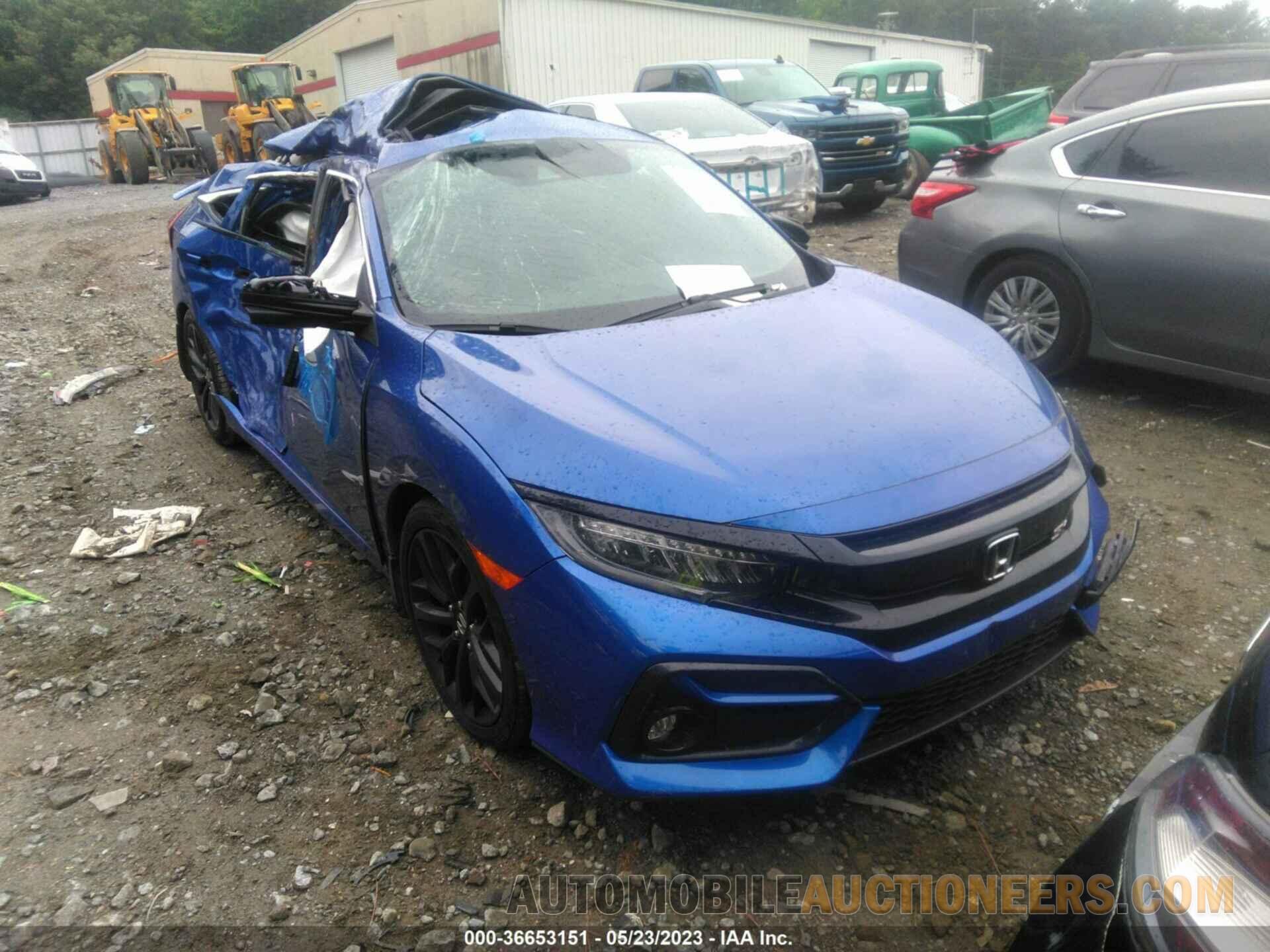 2HGFC1E51LH702423 HONDA CIVIC SI SEDAN 2020