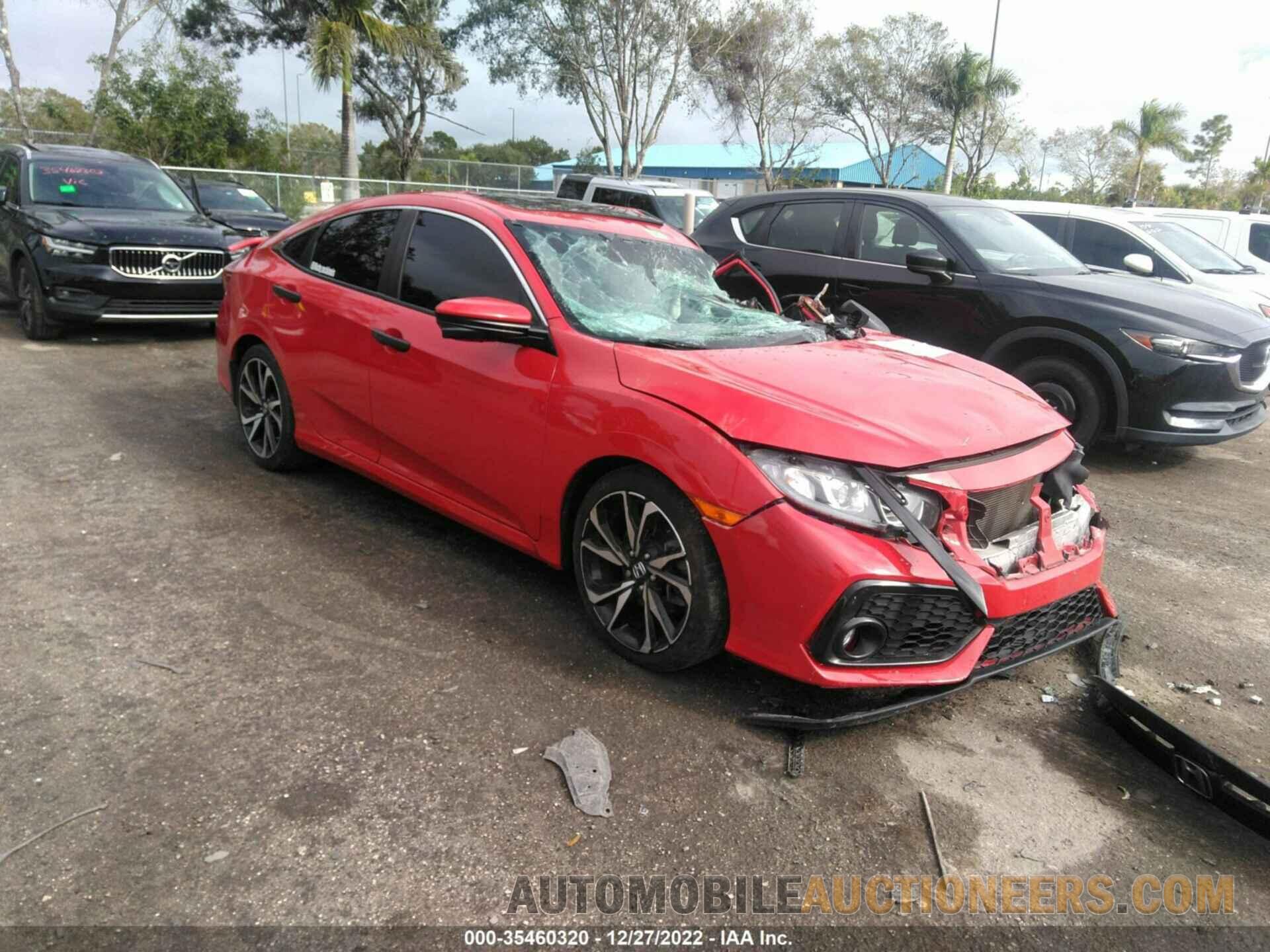 2HGFC1E53KH700803 HONDA CIVIC SI SEDAN 2019