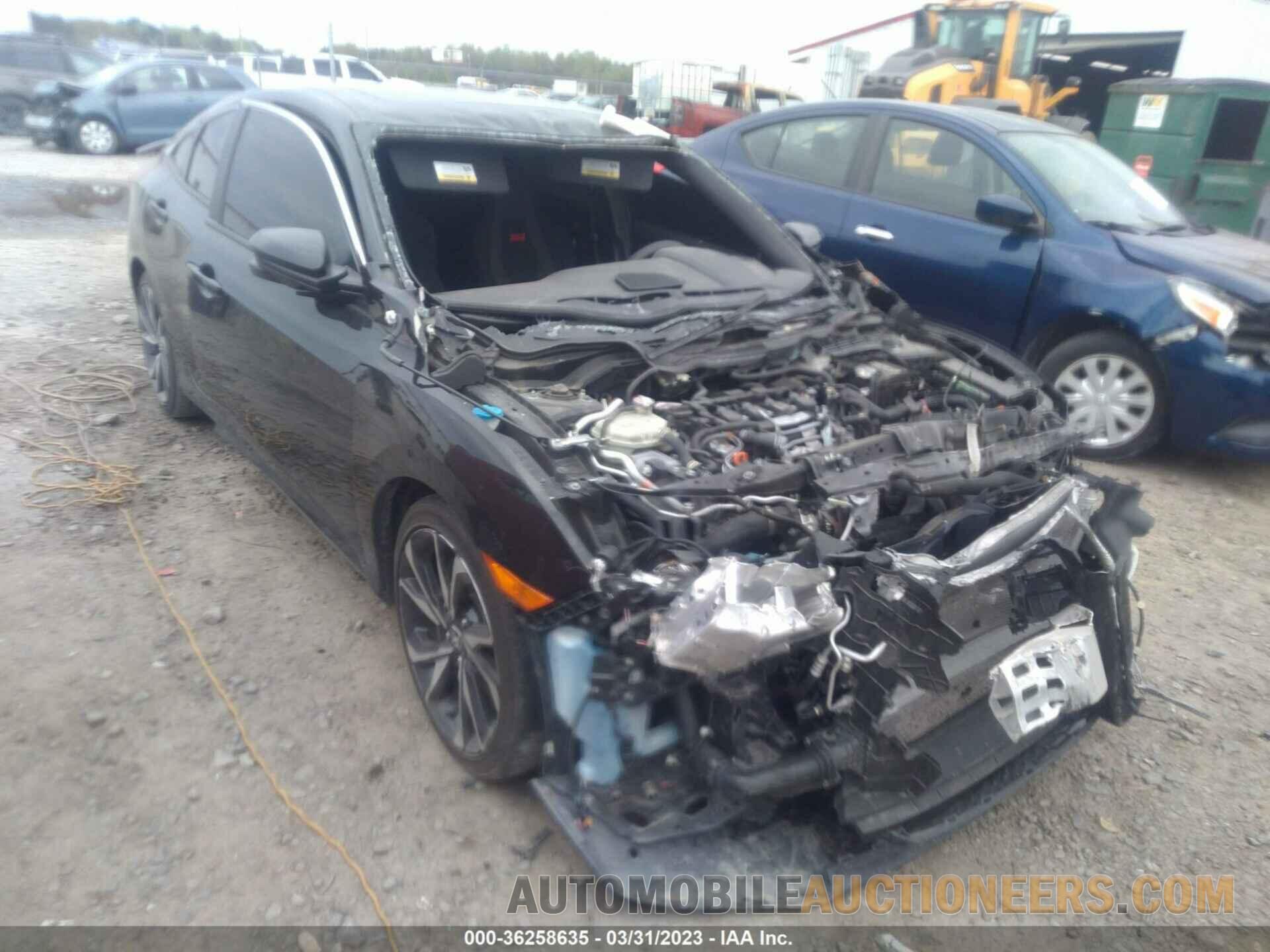 2HGFC1E53KH705984 HONDA CIVIC SI SEDAN 2019