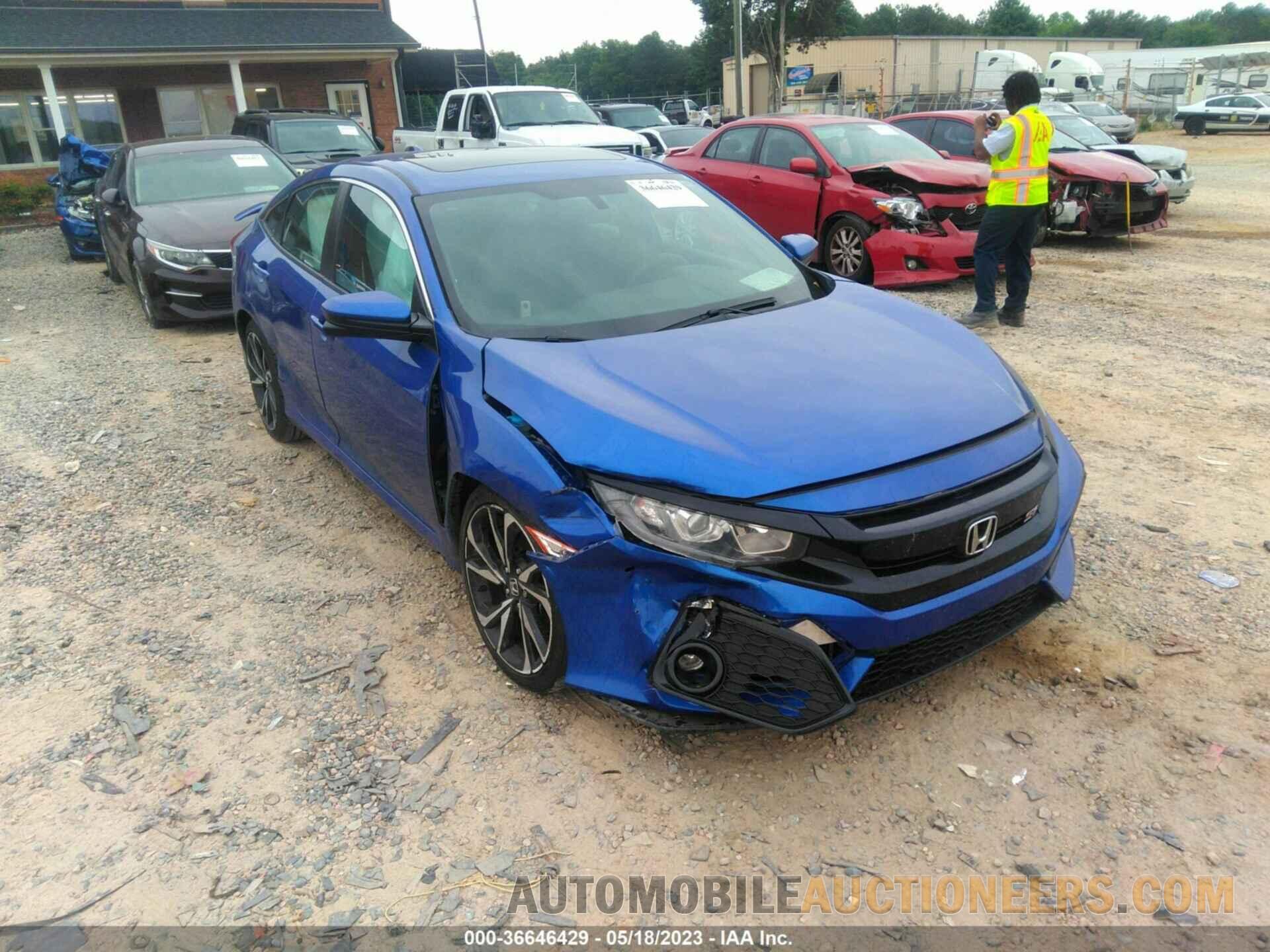 2HGFC1E53KH707055 HONDA CIVIC SI SEDAN 2019