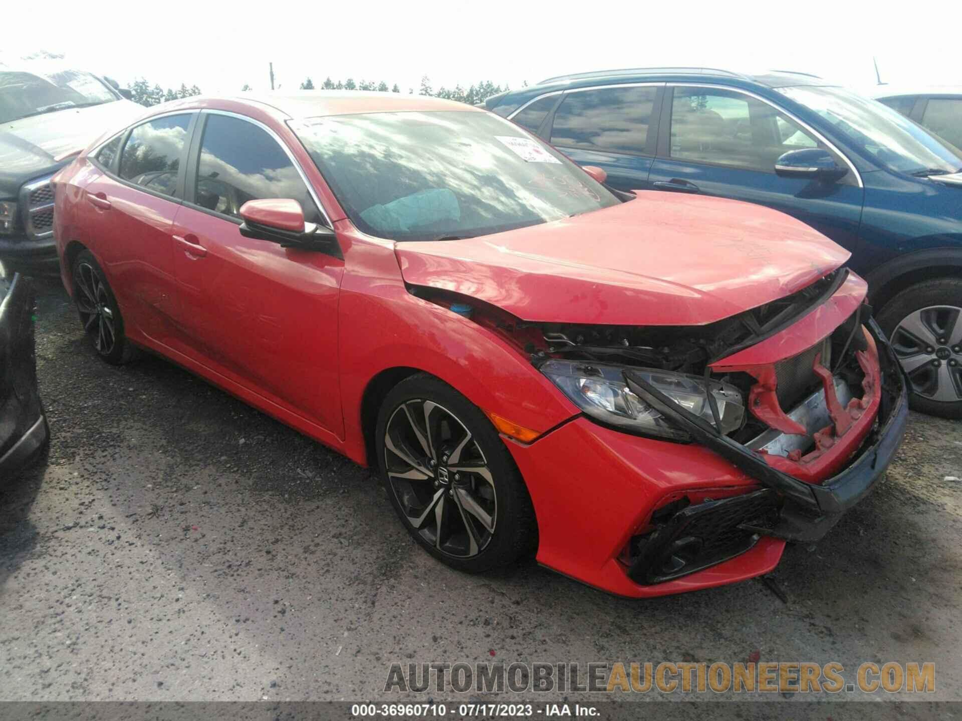 2HGFC1E54KH702155 HONDA CIVIC SI SEDAN 2019