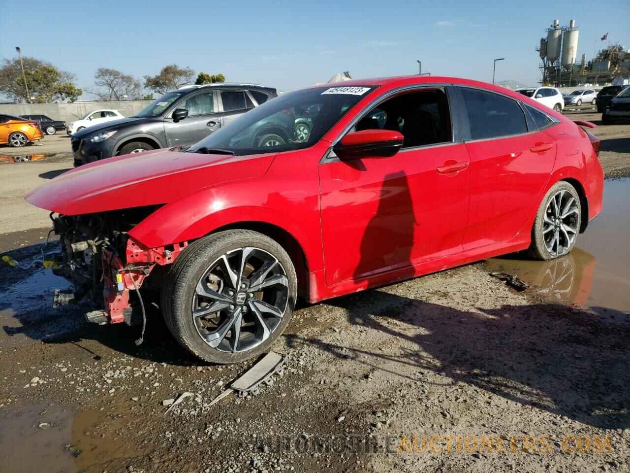 2HGFC1E55JH703376 HONDA CIVIC 2018