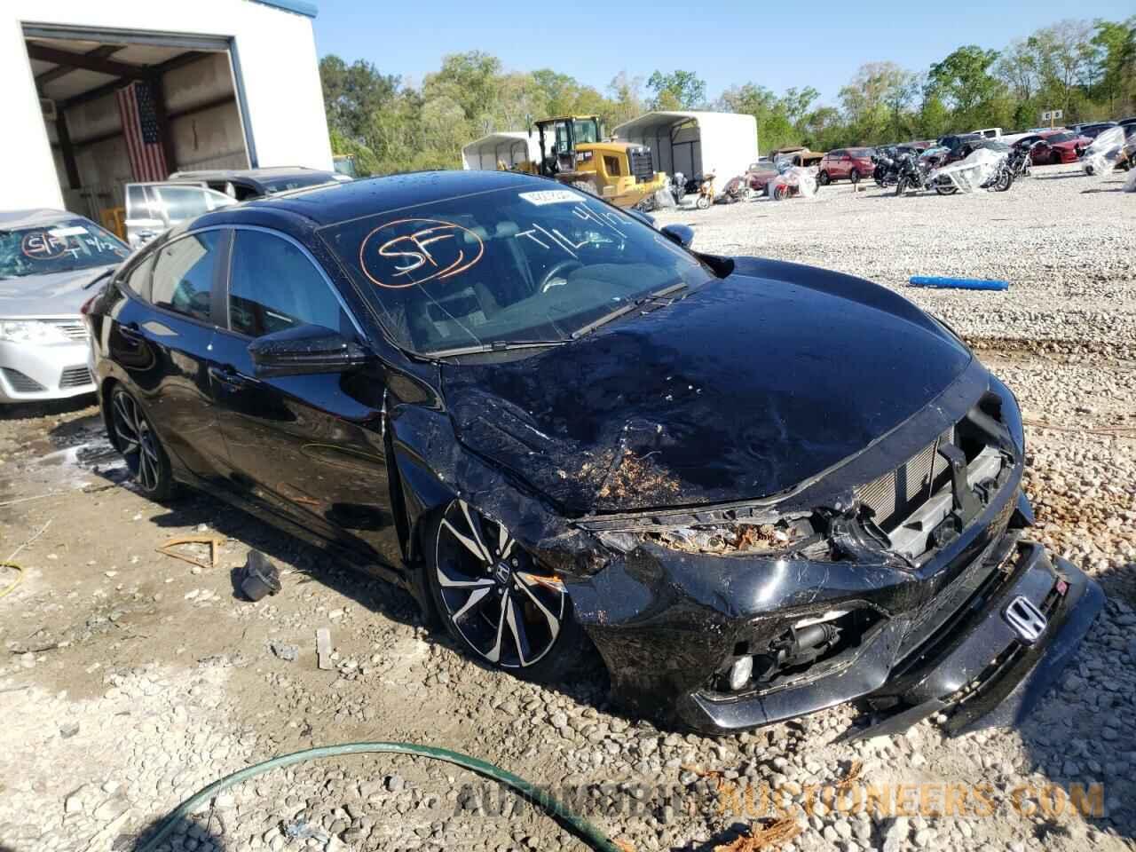 2HGFC1E55KH700592 HONDA CIVIC 2019