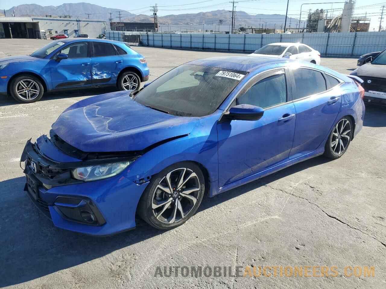 2HGFC1E55KH702584 HONDA CIVIC 2019