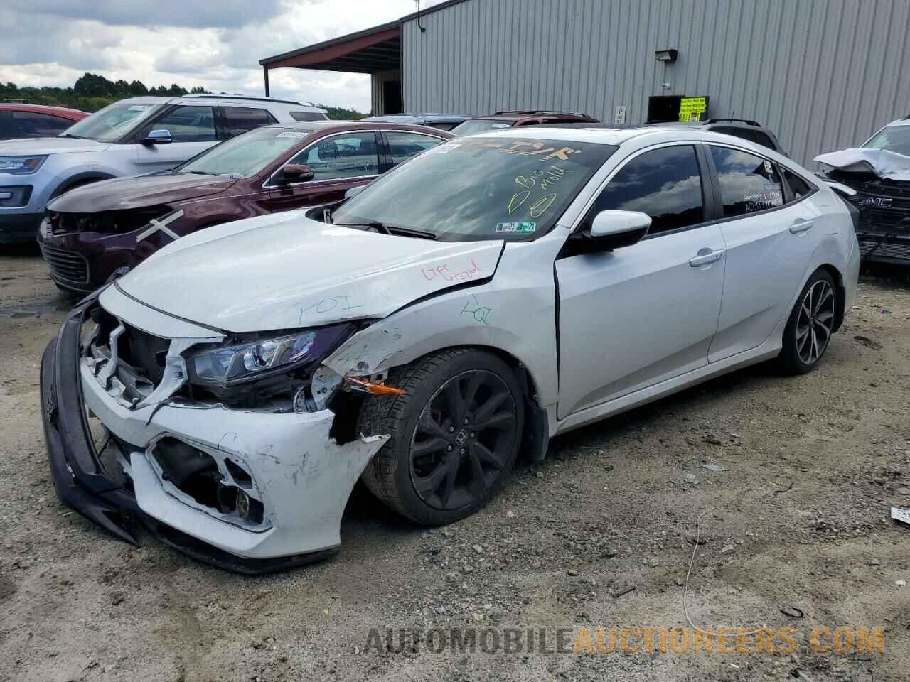 2HGFC1E58KH702126 HONDA CIVIC 2019