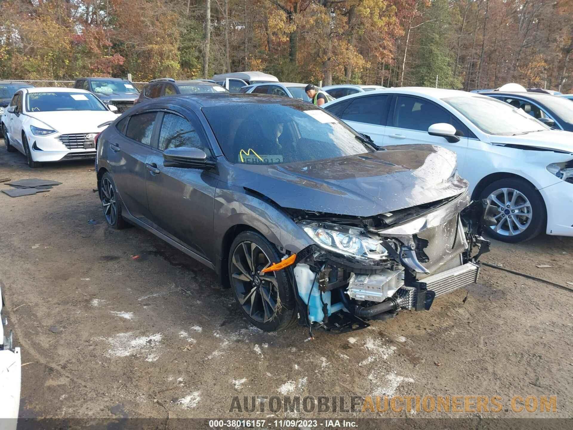 2HGFC1E59KH703902 HONDA CIVIC SI 2019