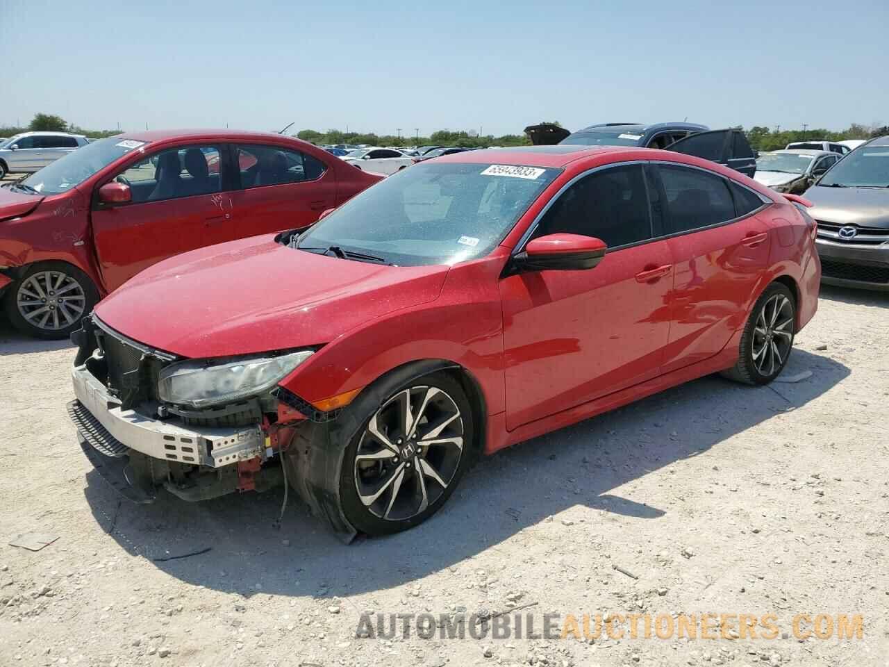 2HGFC1E5XJH710002 HONDA CIVIC 2018