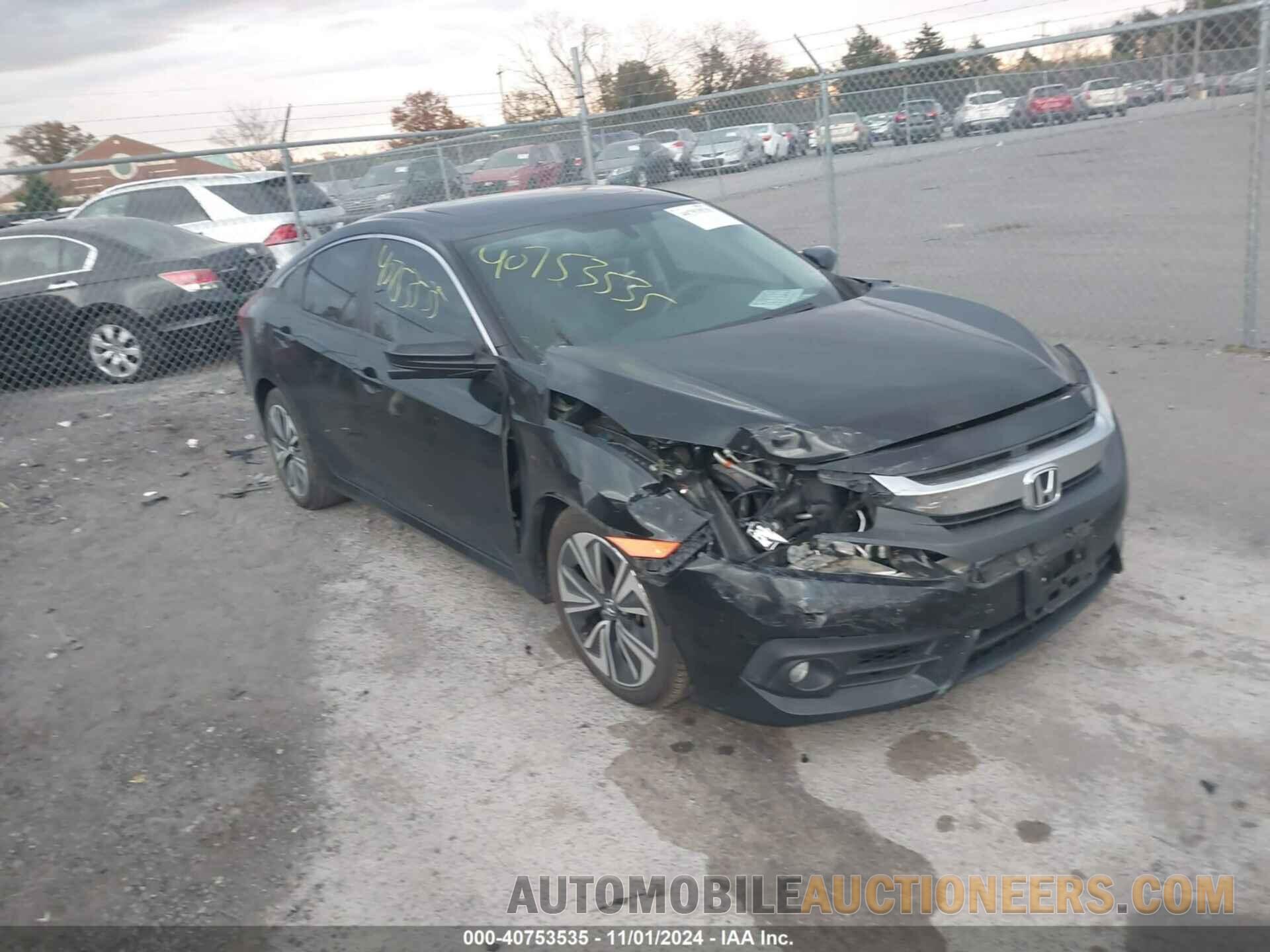 2HGFC1F34GH643709 HONDA CIVIC 2016