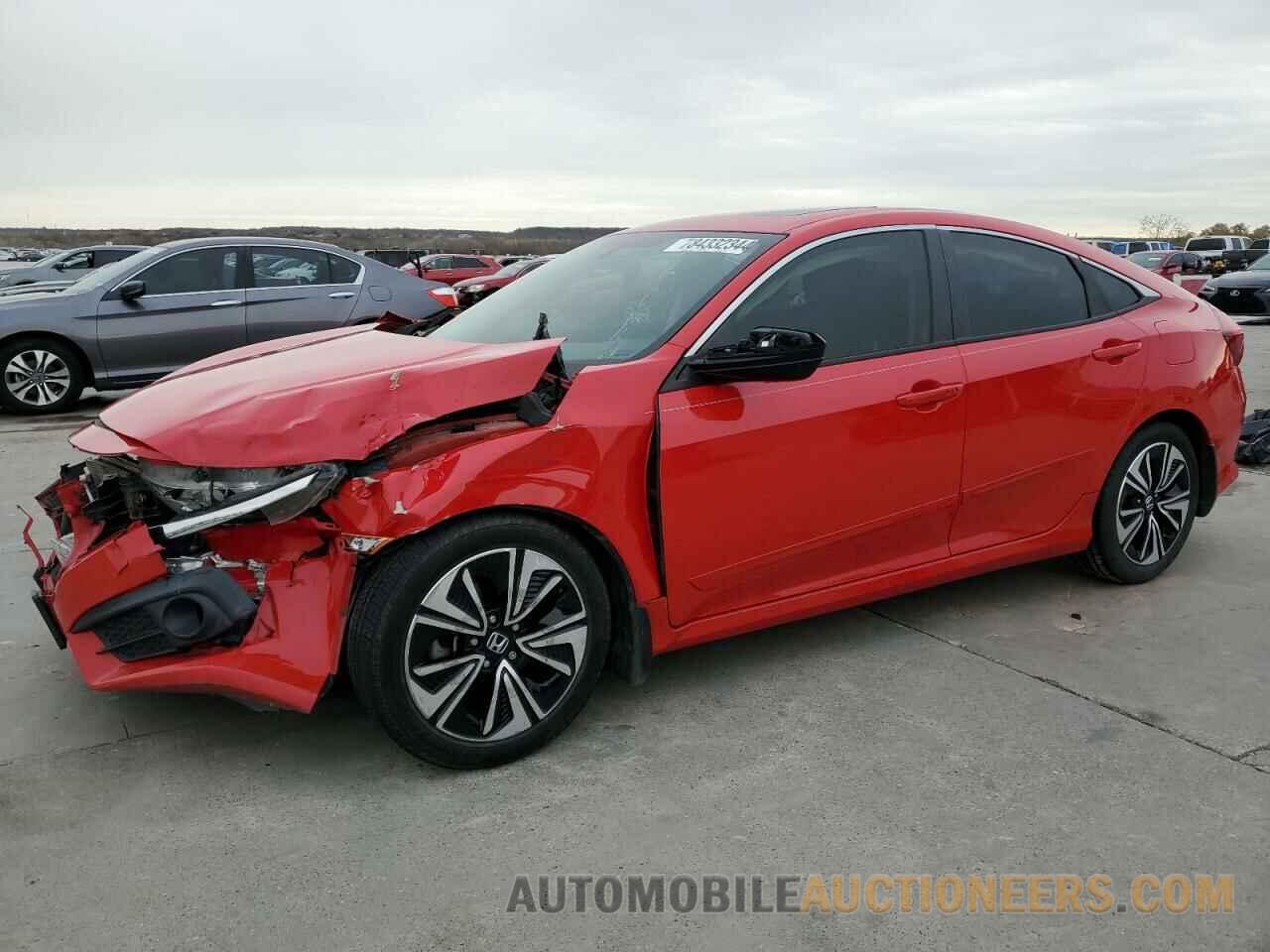 2HGFC1F35GH657845 HONDA CIVIC 2016