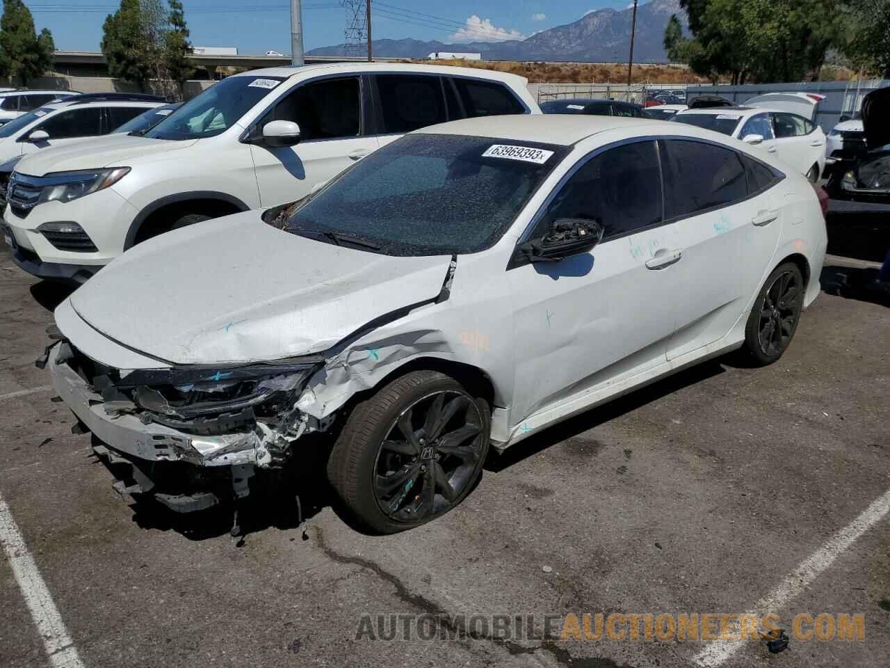 2HGFC2E80KH501837 HONDA CIVIC 2019