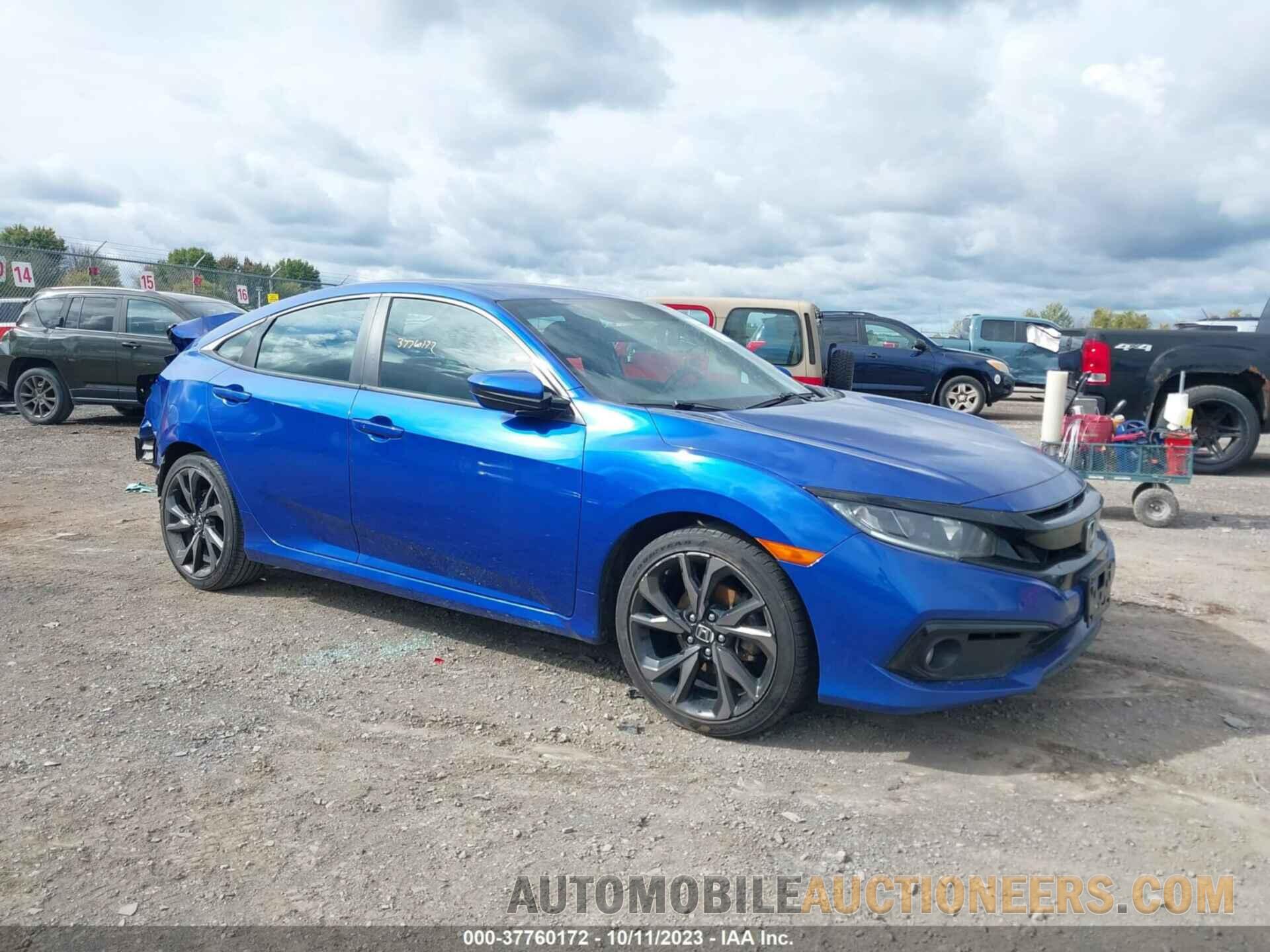 2HGFC2E80KH566574 HONDA CIVIC SEDAN 2019