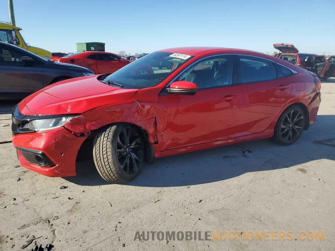 2HGFC2E82KH593419 HONDA CIVIC 2019