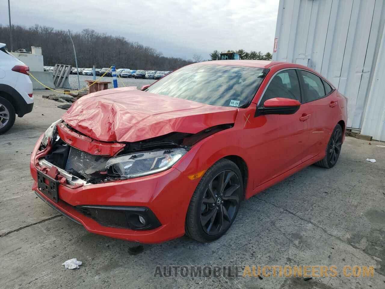 2HGFC2E85KH540178 HONDA CIVIC 2019