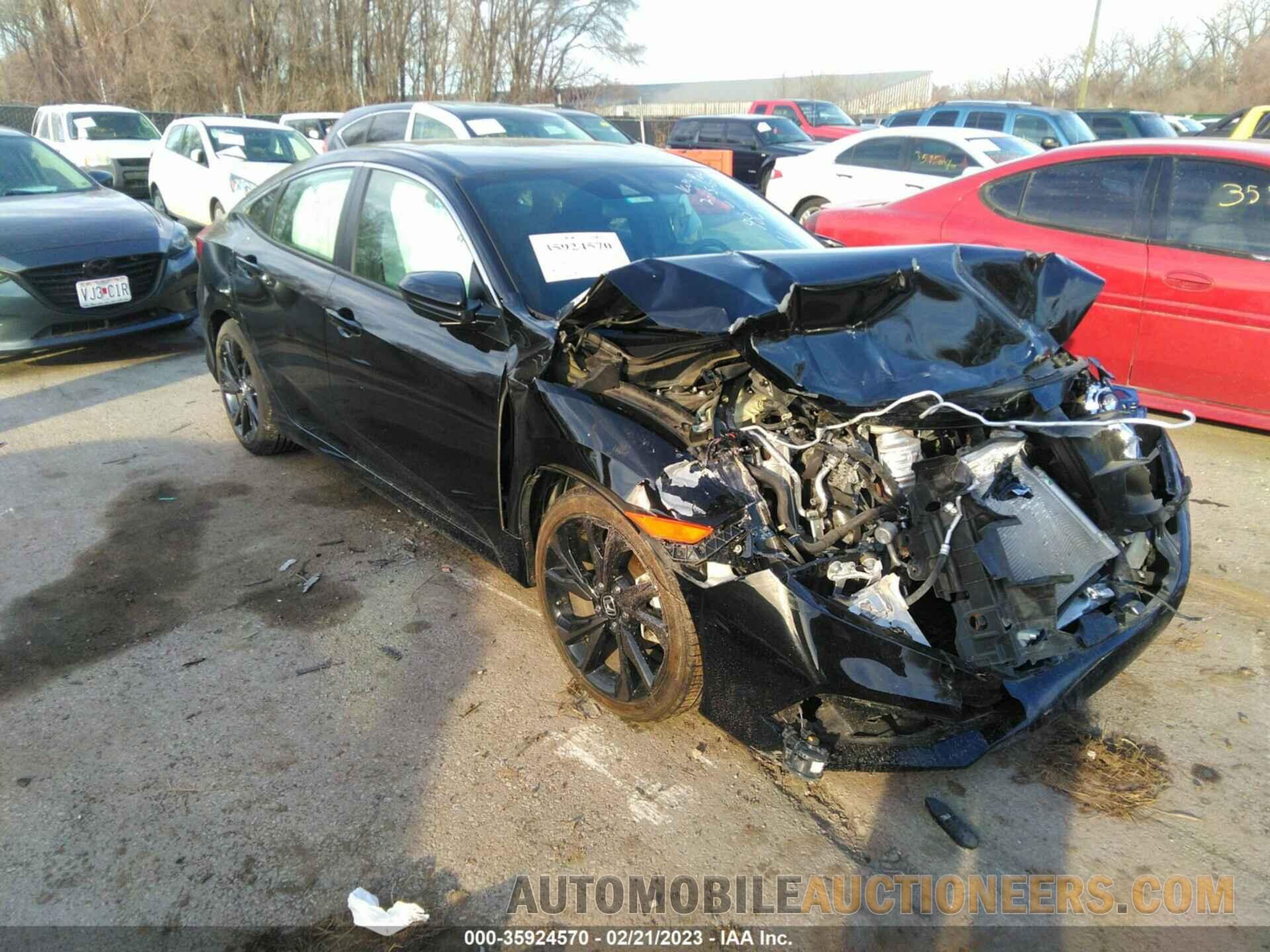 2HGFC2E86LH509863 HONDA CIVIC SEDAN 2020