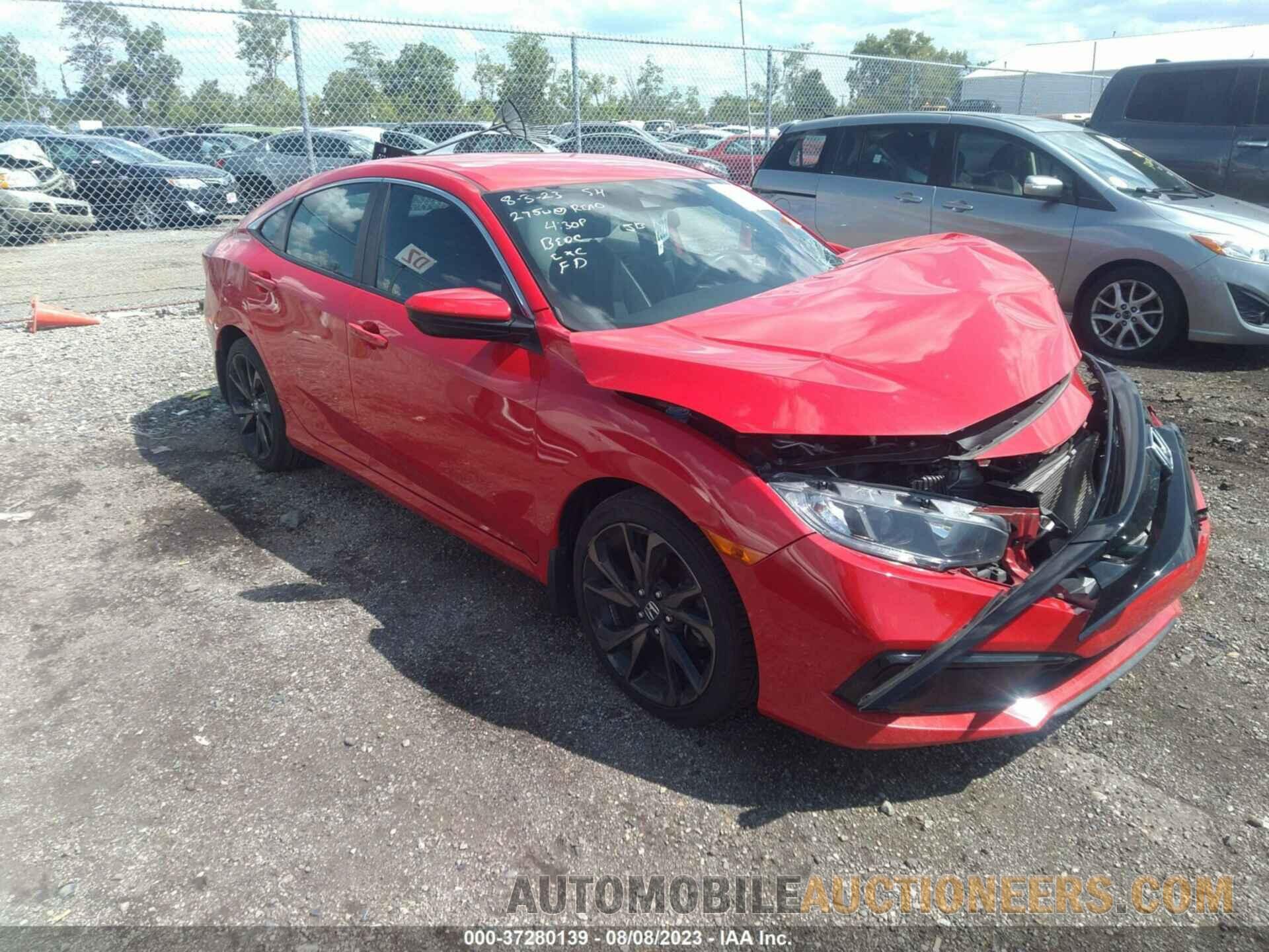 2HGFC2E86LH524119 HONDA CIVIC SEDAN 2020