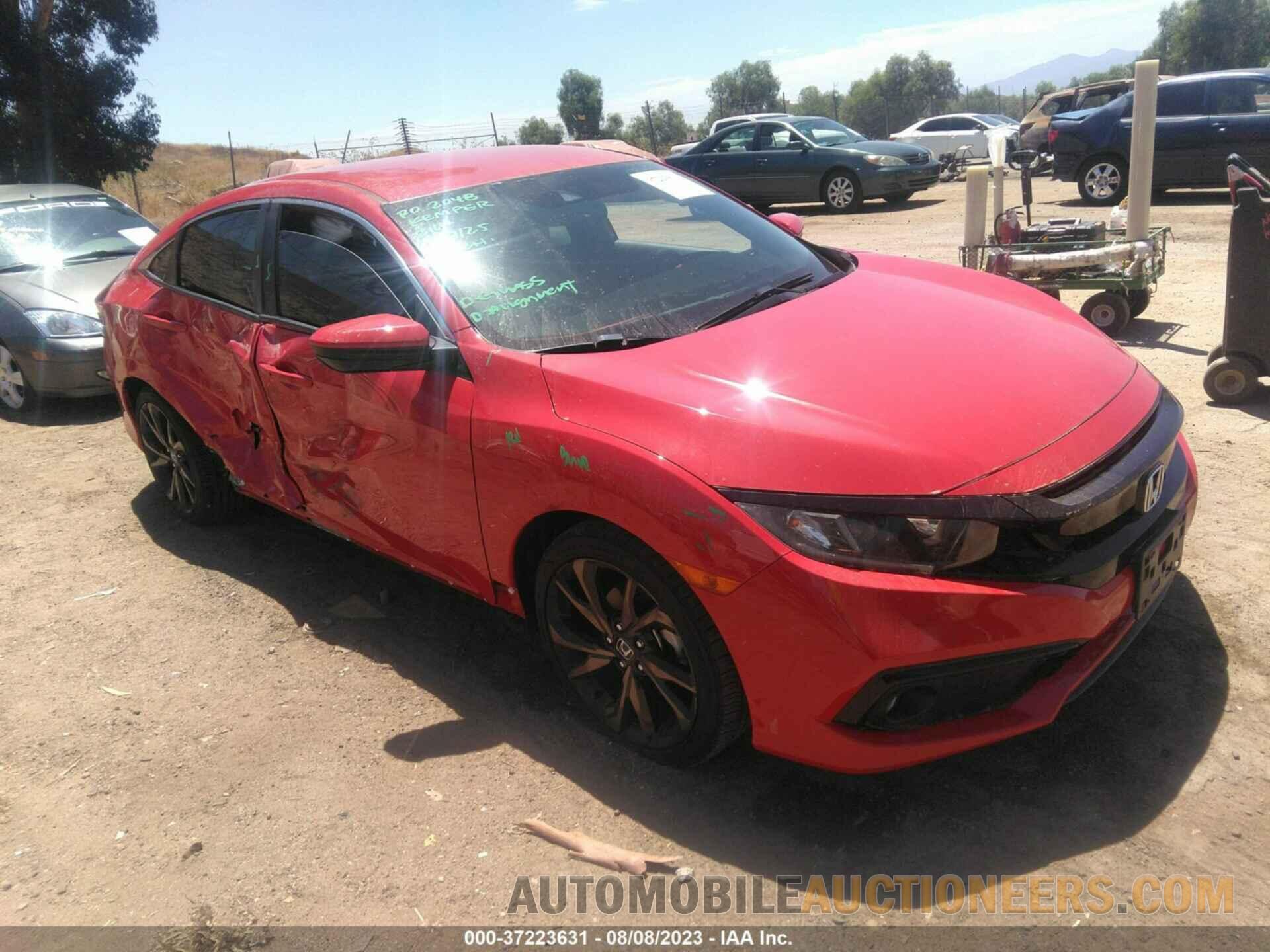 2HGFC2E88KH516554 HONDA CIVIC SEDAN 2019