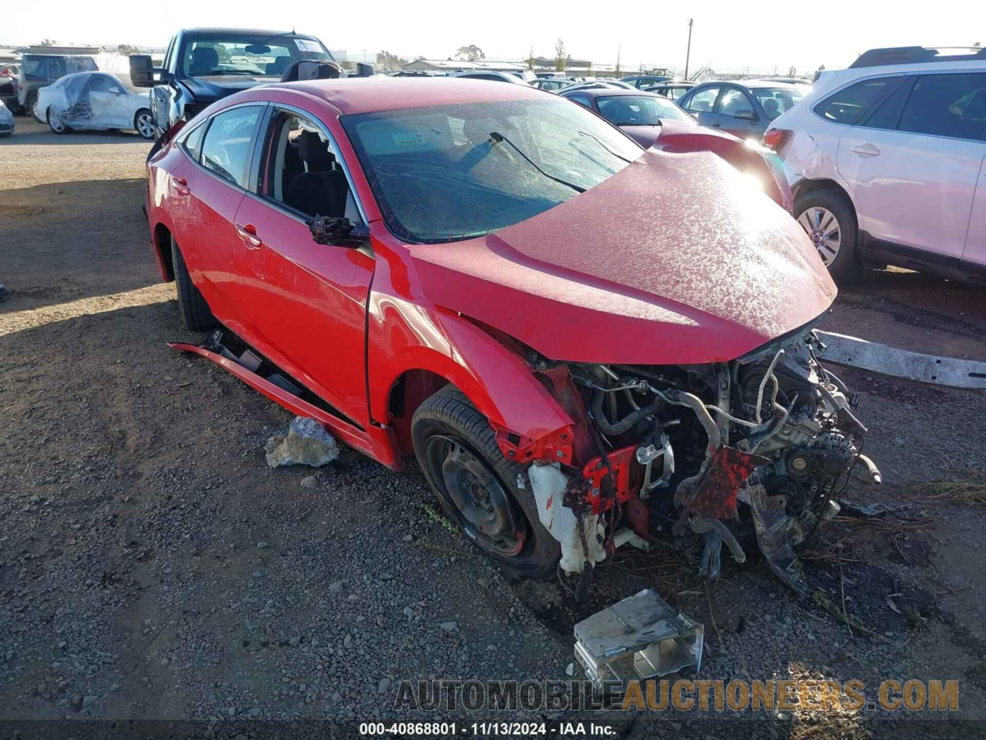 2HGFC2F50GH540343 HONDA CIVIC 2016