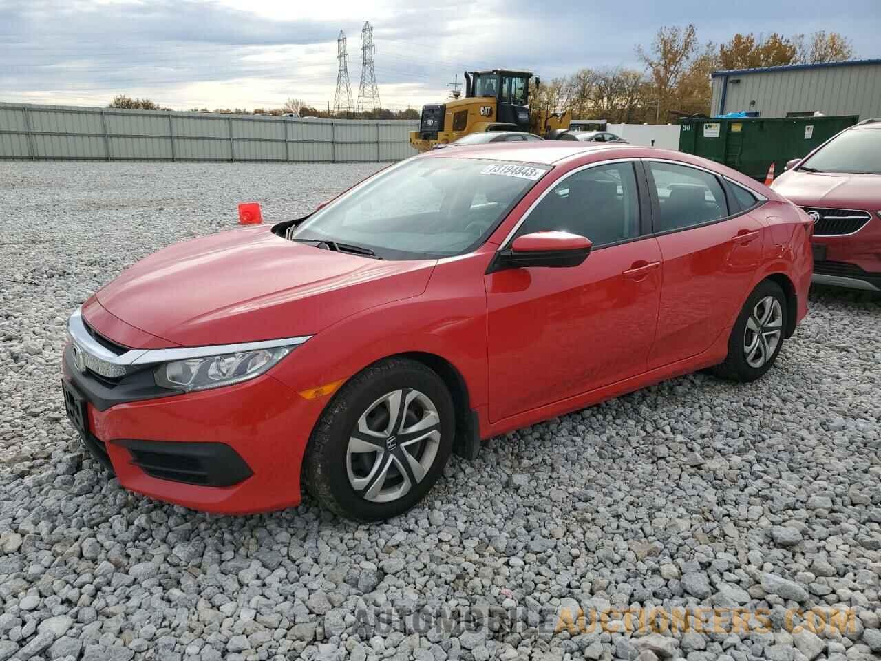 2HGFC2F50JH510413 HONDA CIVIC 2018