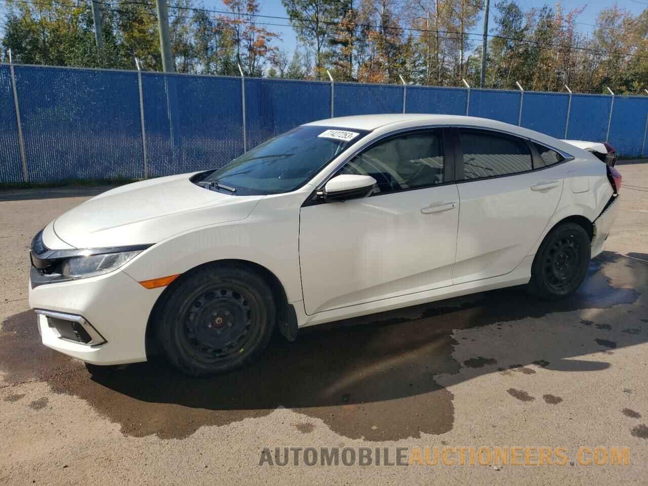 2HGFC2F50KH007658 HONDA CIVIC 2019