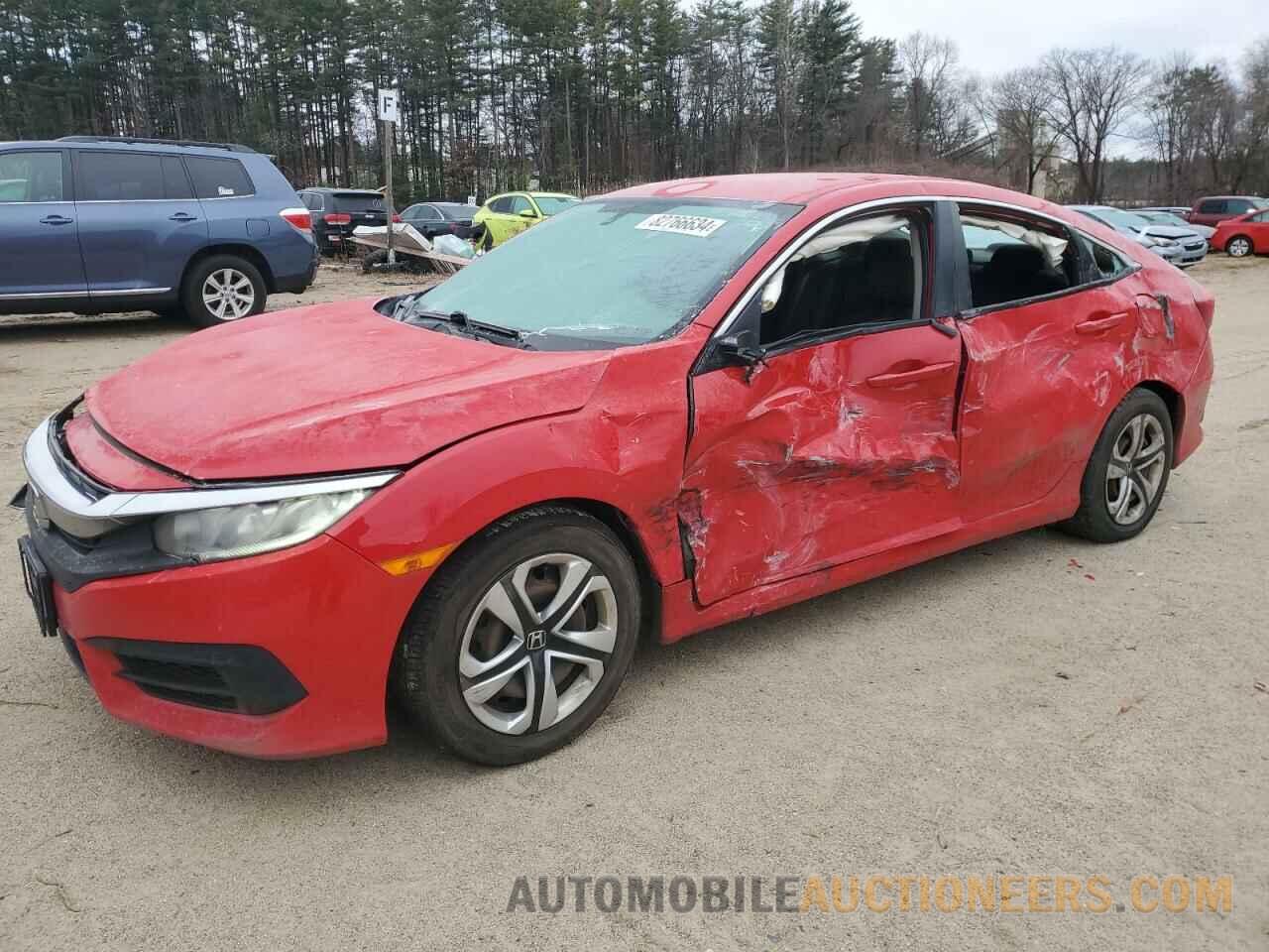 2HGFC2F51GH550878 HONDA CIVIC 2016