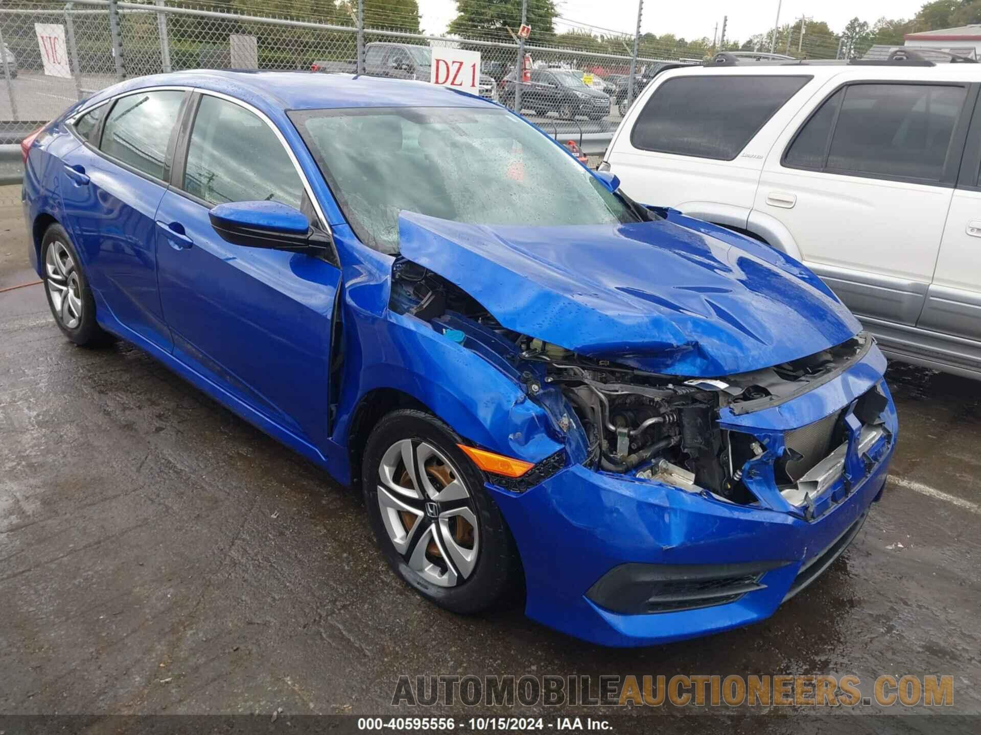 2HGFC2F51GH553019 HONDA CIVIC 2016