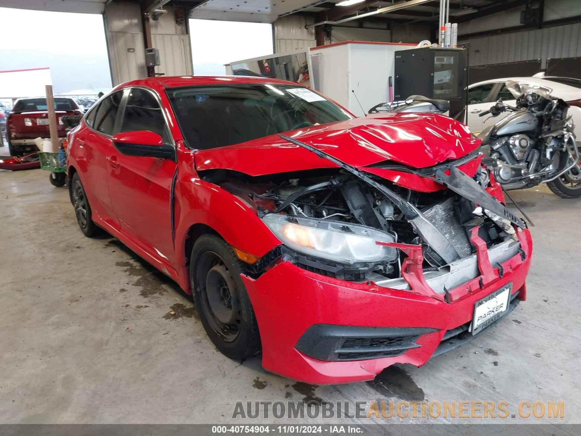 2HGFC2F52GH514181 HONDA CIVIC 2016